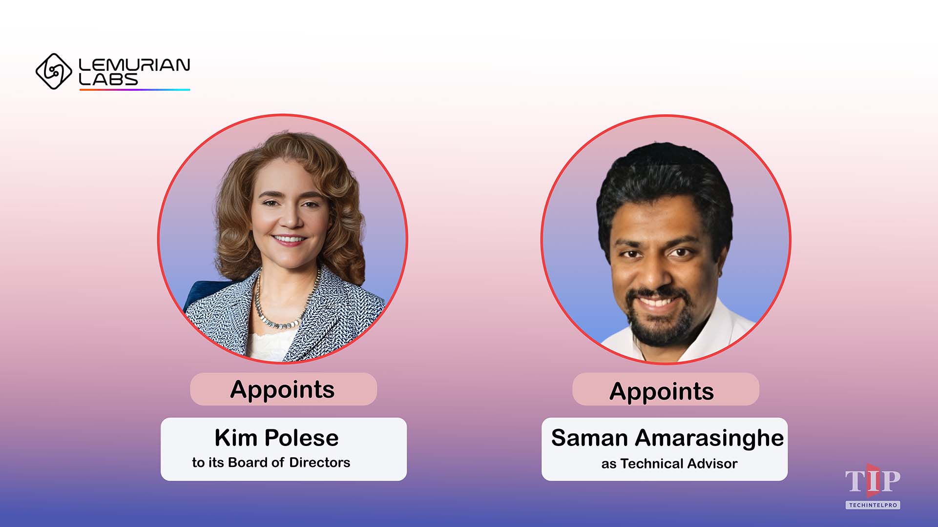 Lemurian Labs Appoints Kim Polese and Saman Amarasinghe