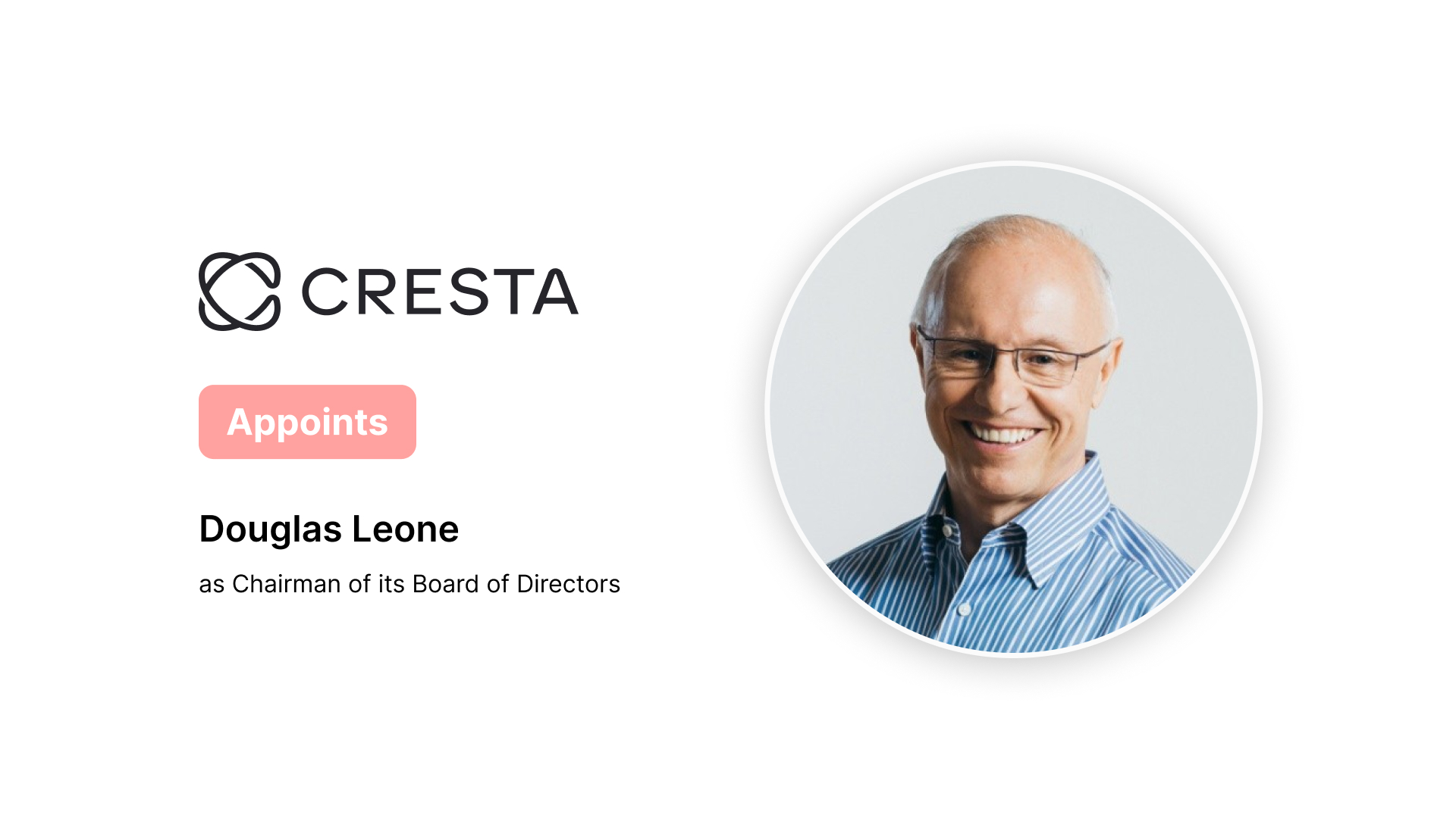 Cresta Names Sequoia’s Doug Leone as Chair Amid $100M ARR Growth