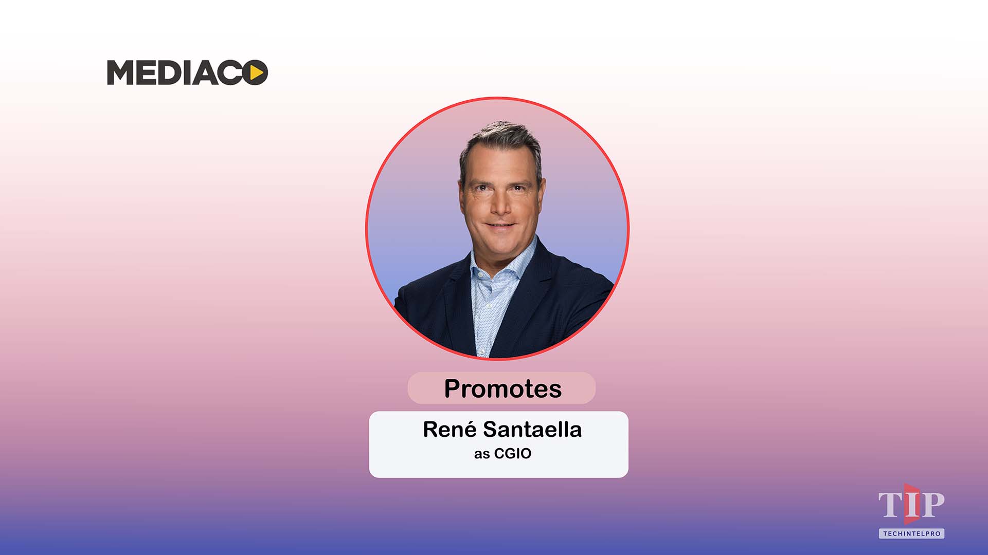 MediaCo Names René Santaella Chief Growth & Innovation Officer