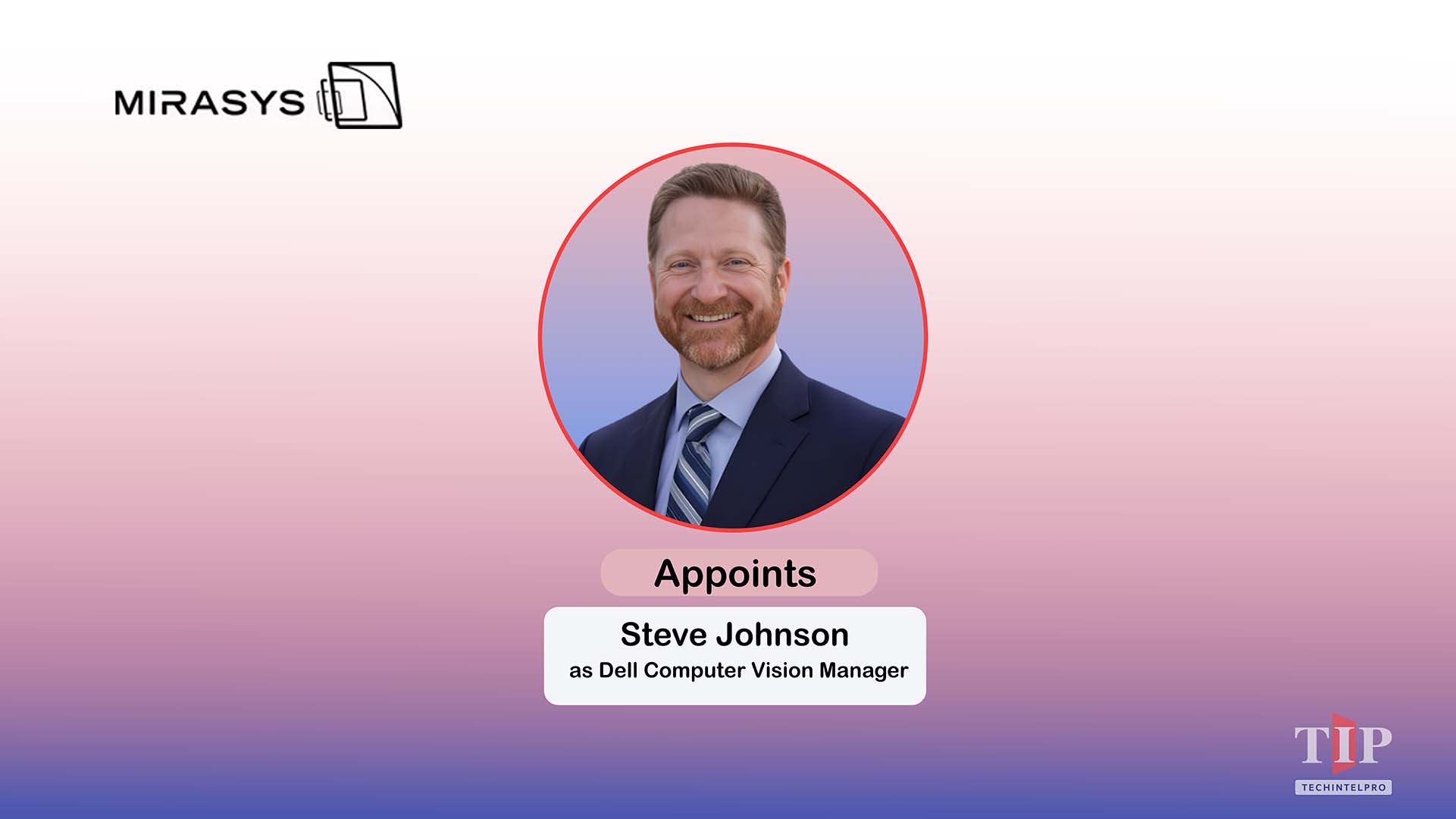 Mirasys Appoints Steve Johnson as Dell Computer Vision Manager