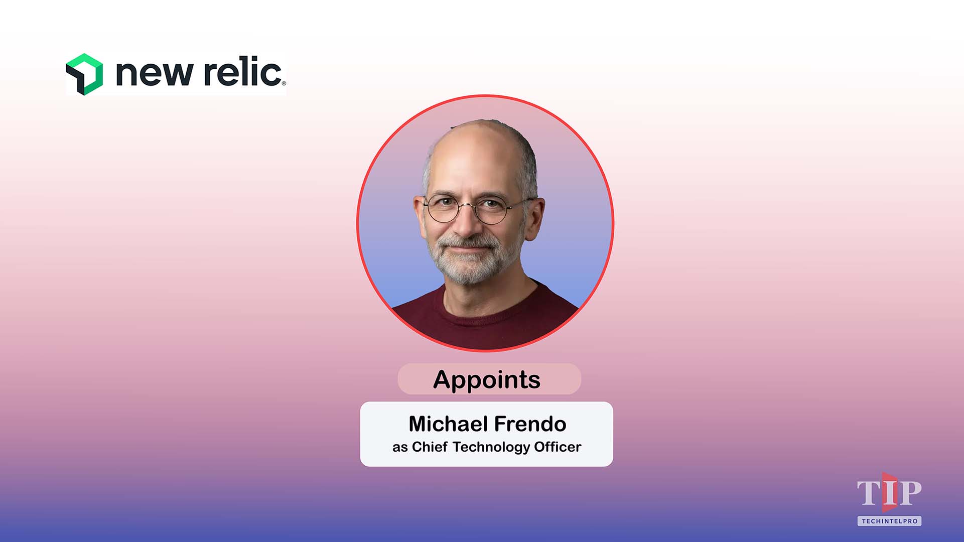 New Relic Names Michael Frendo as Chief Technology Officer