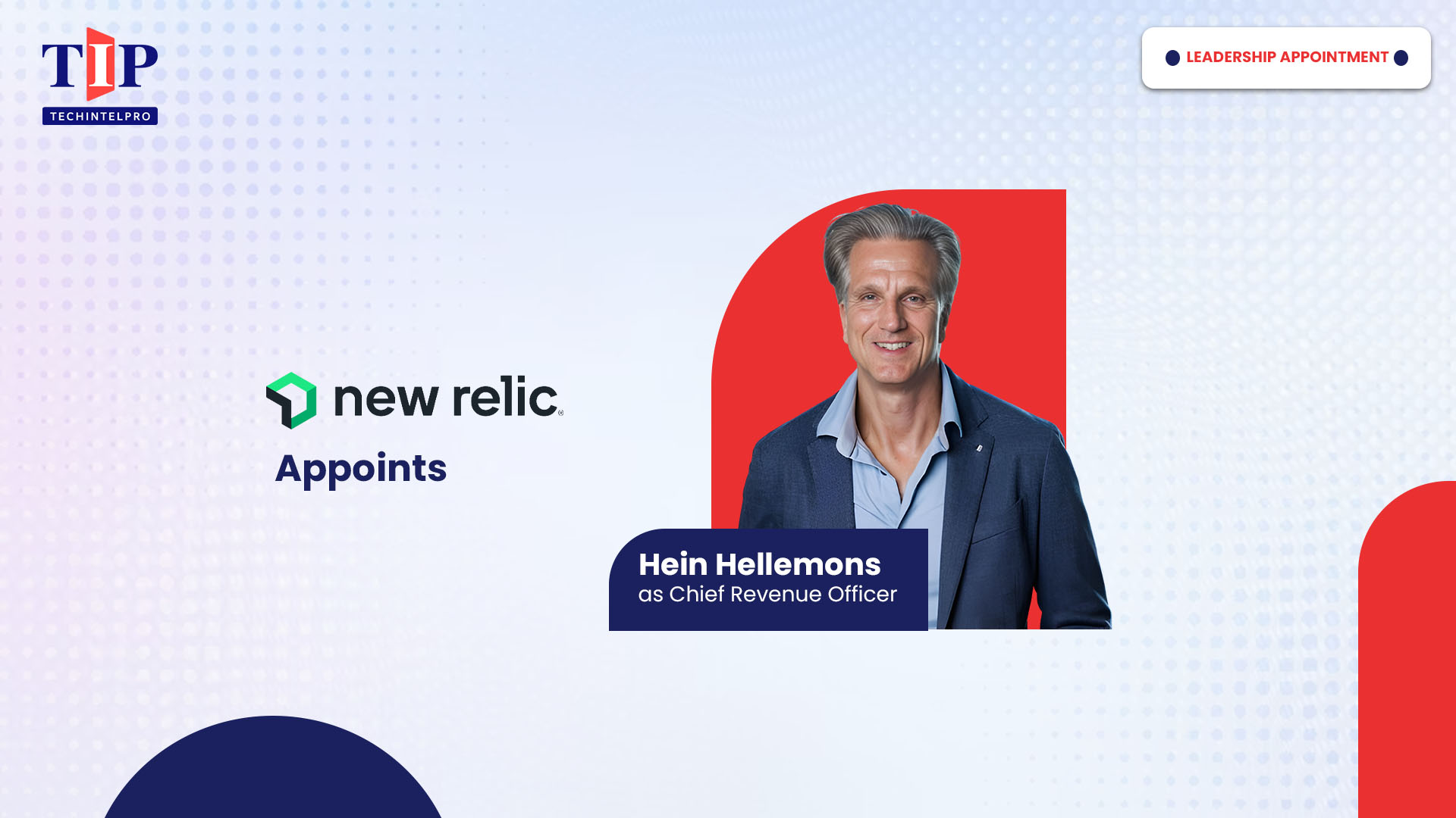 New Relic Appoints Hein Hellemons as Chief Revenue Officer