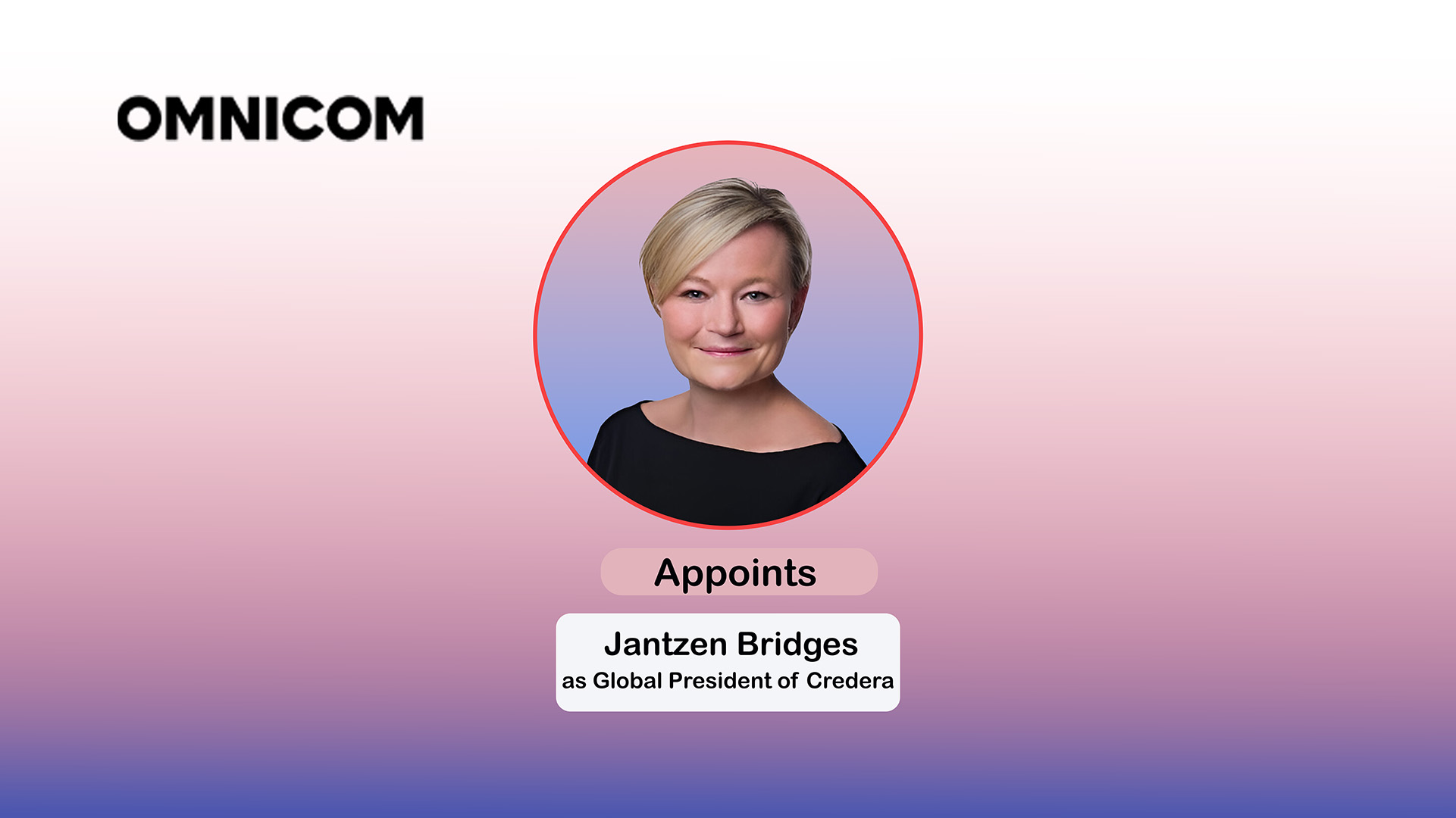 Omnicom Names Jantzen Bridges Global President of Credera