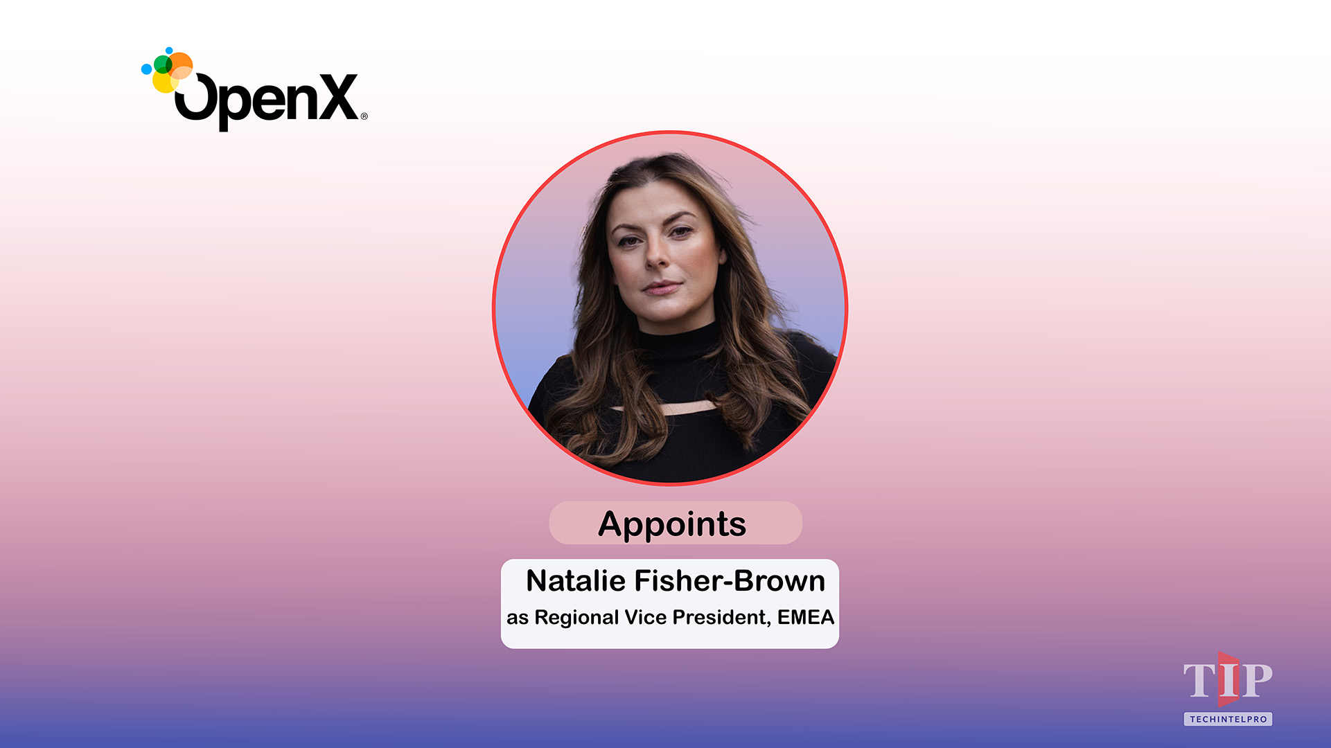 OpenX Appoints Natalie Fisher-Brown RVP EMEA Buyer Development