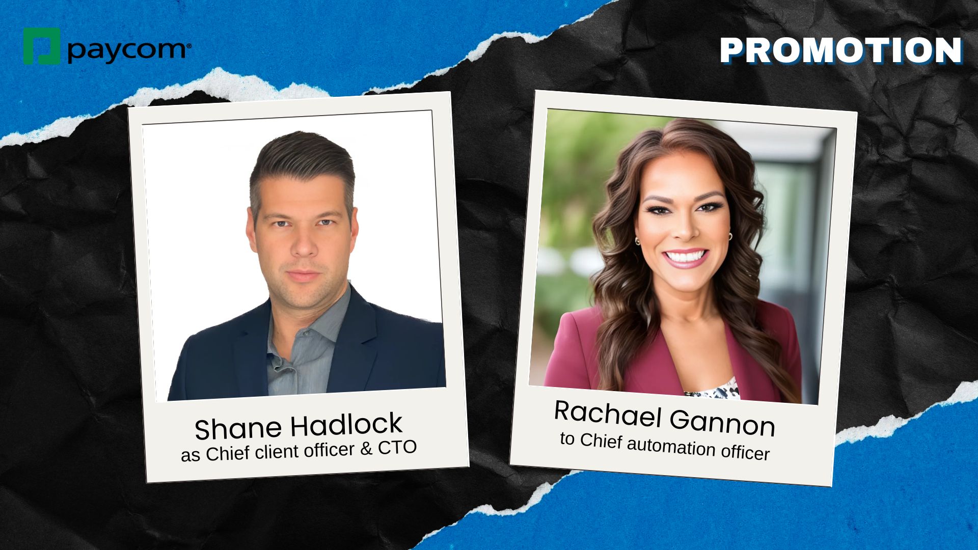 Paycom Promotes Hadlock, Gannon; Smith Named Strategist