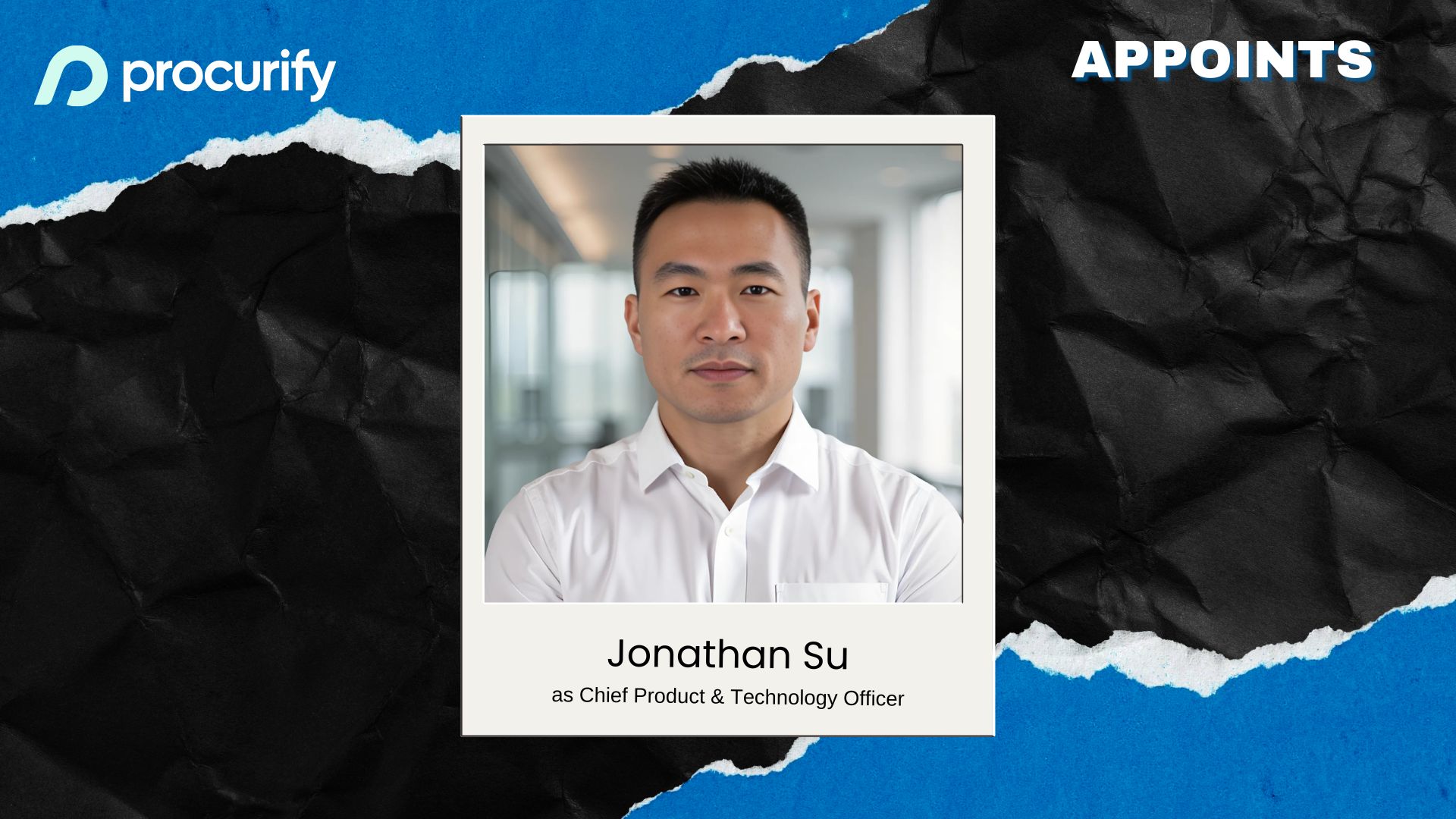 Procurify Names Jonathan Su CPTO for AI Innovation