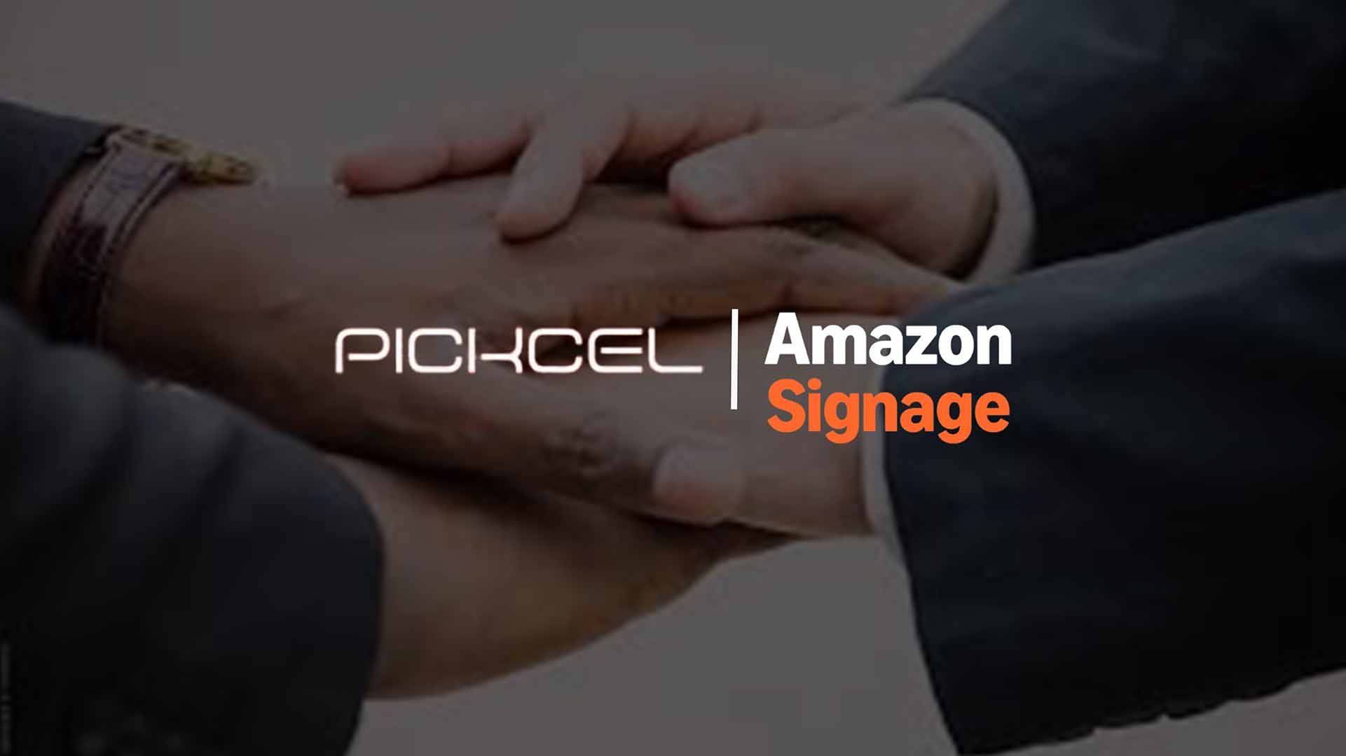 Pickcel Partners with Amazon Signage for Easy Digital Signage Integration
