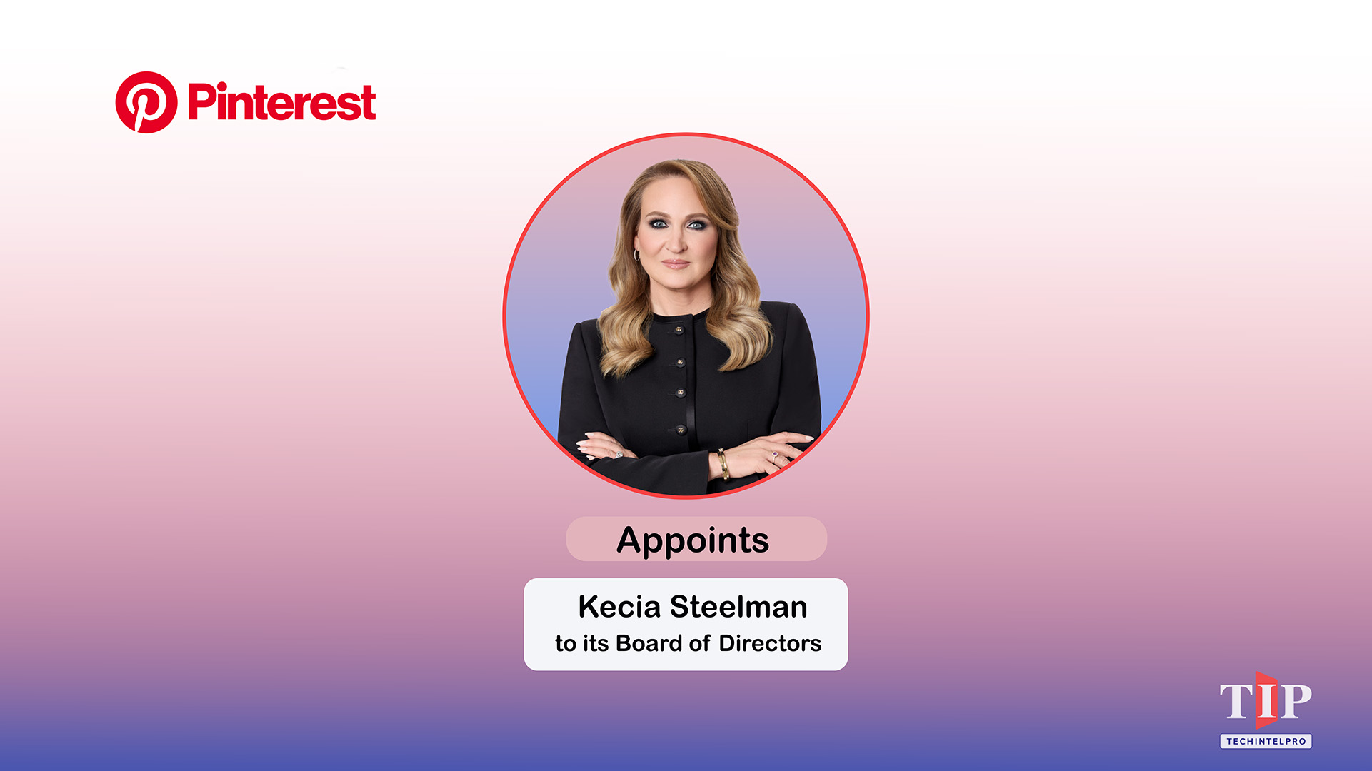 Pinterest Appoints Ulta Beauty CEO Kecia Steelman to Board