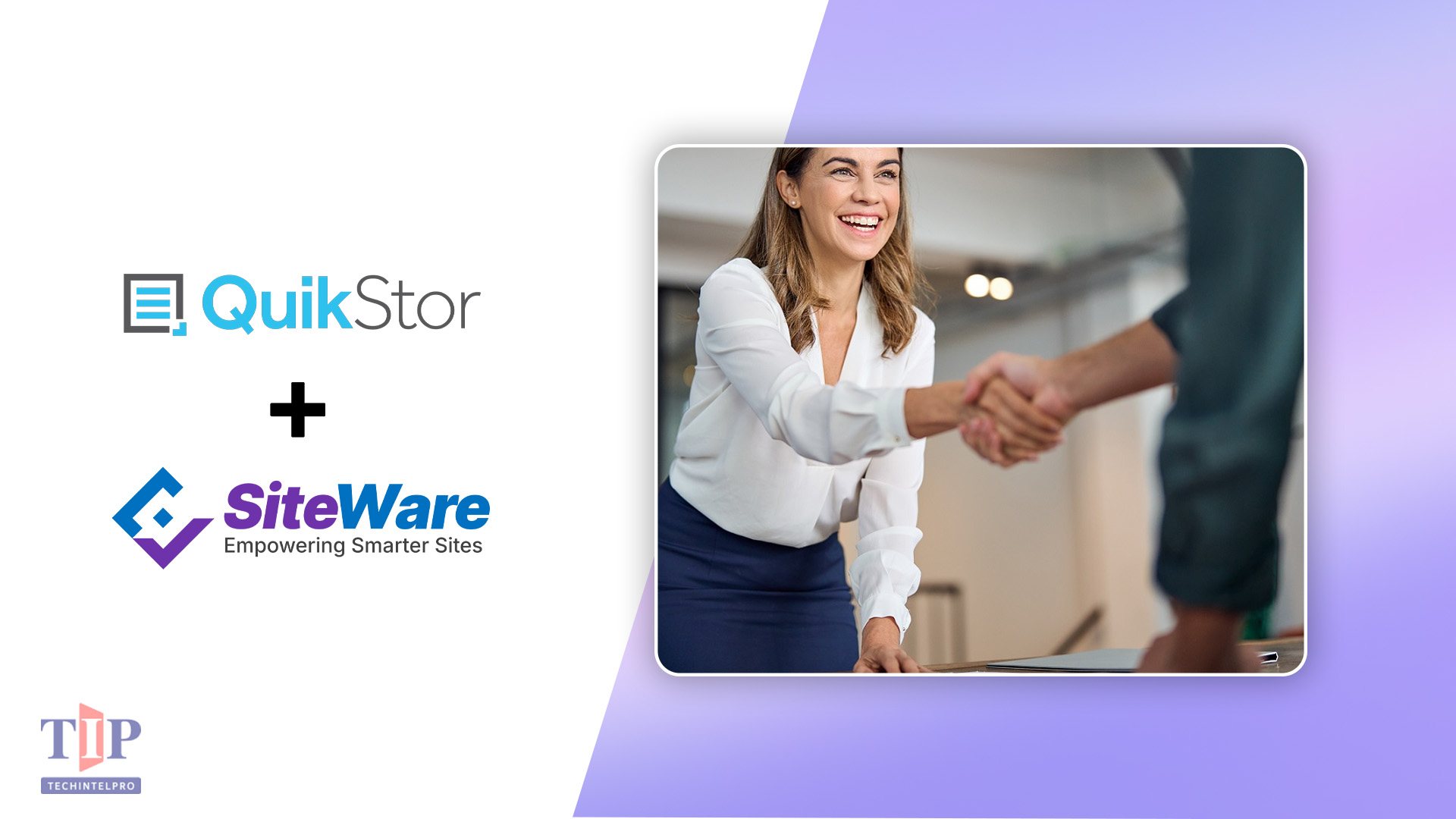 QuikStor Integrates with SiteWare to Streamline Facility Operations