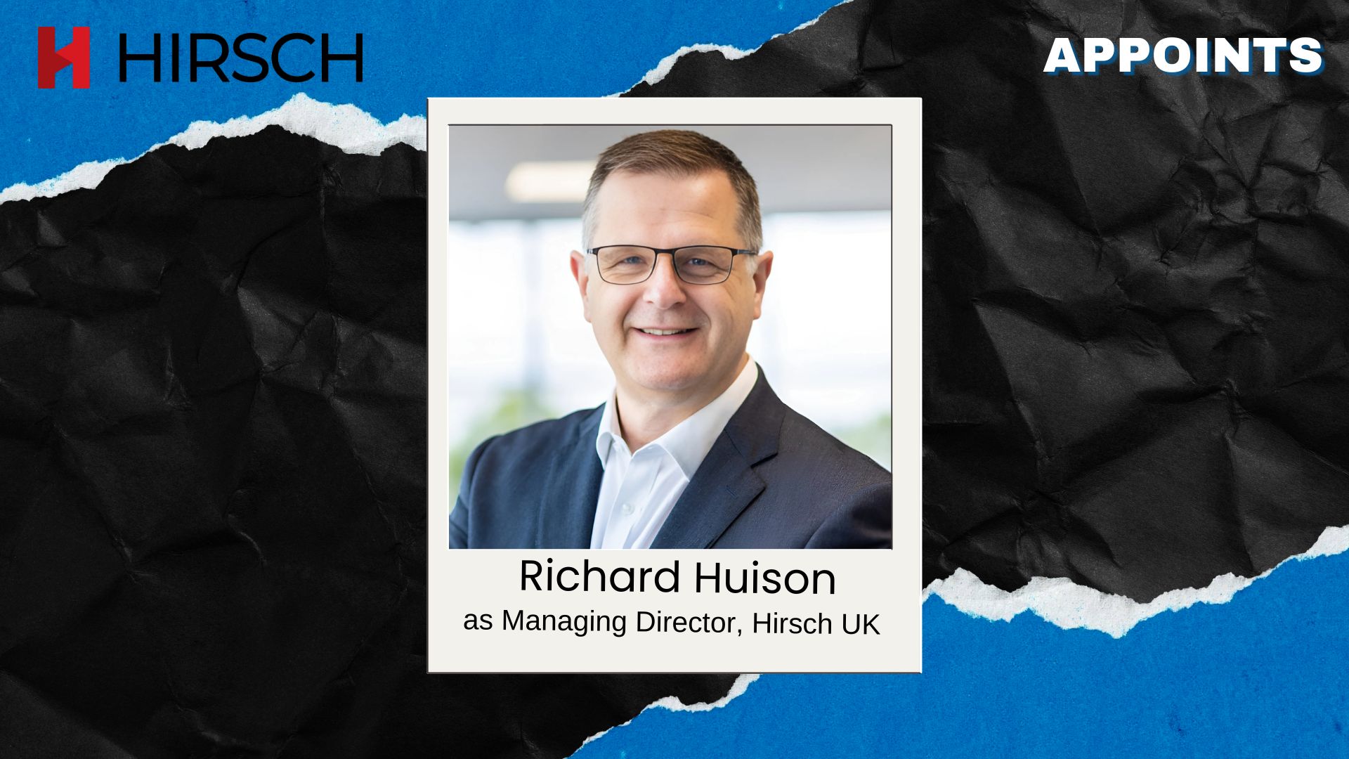 Vitaprotech Appoints Richard Huison as Managing Director for Hirsch UK and TDSi