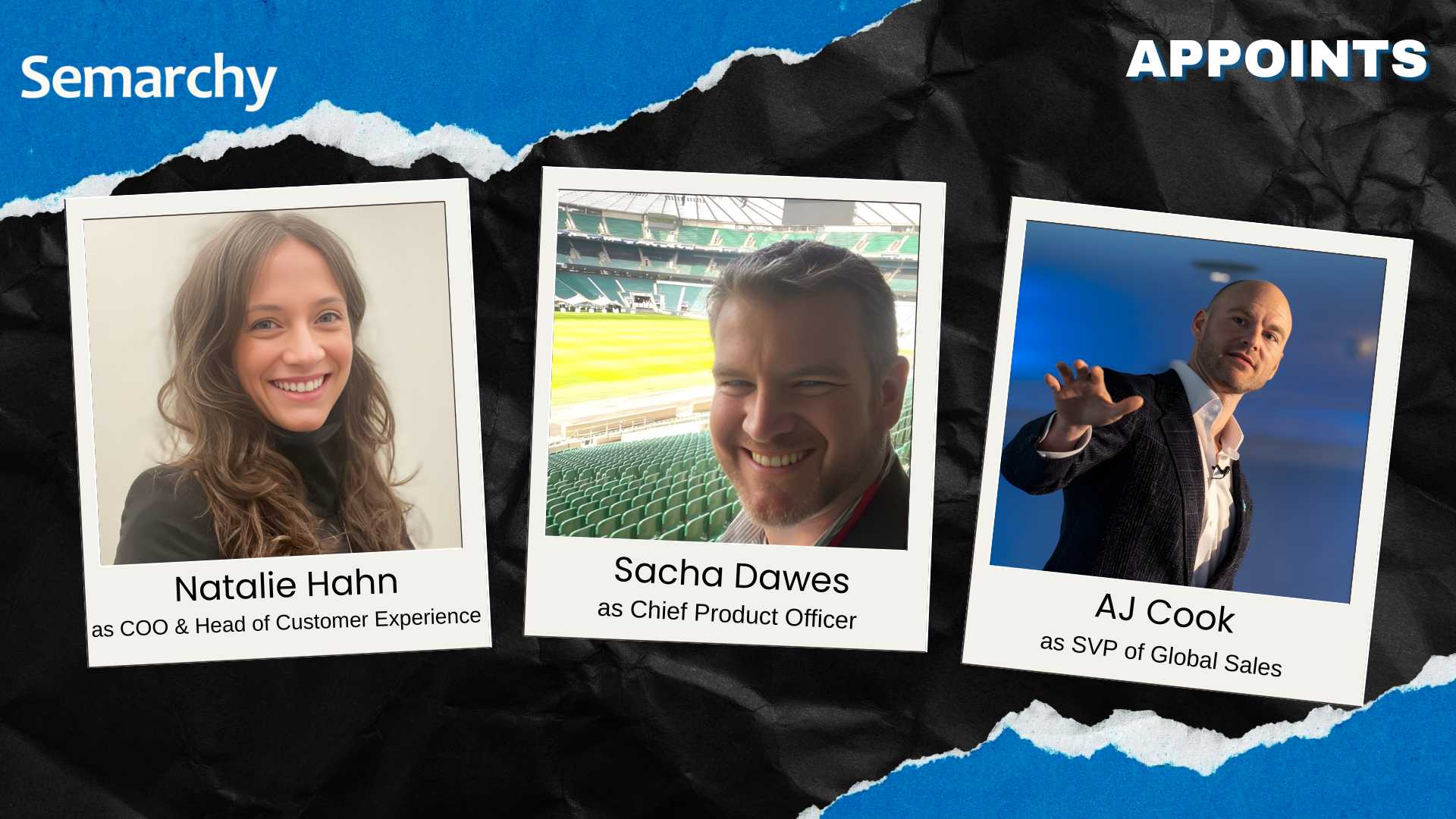 Semarchy Appoints Three New Executives to Accelerate Growth