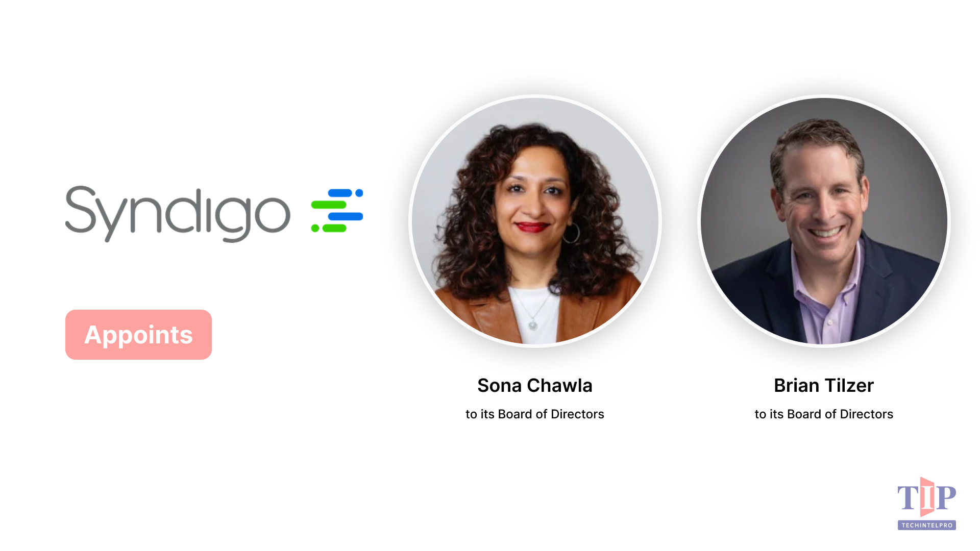Syndigo Names Sona Chawla and Brian Tilzer to Board of Directors