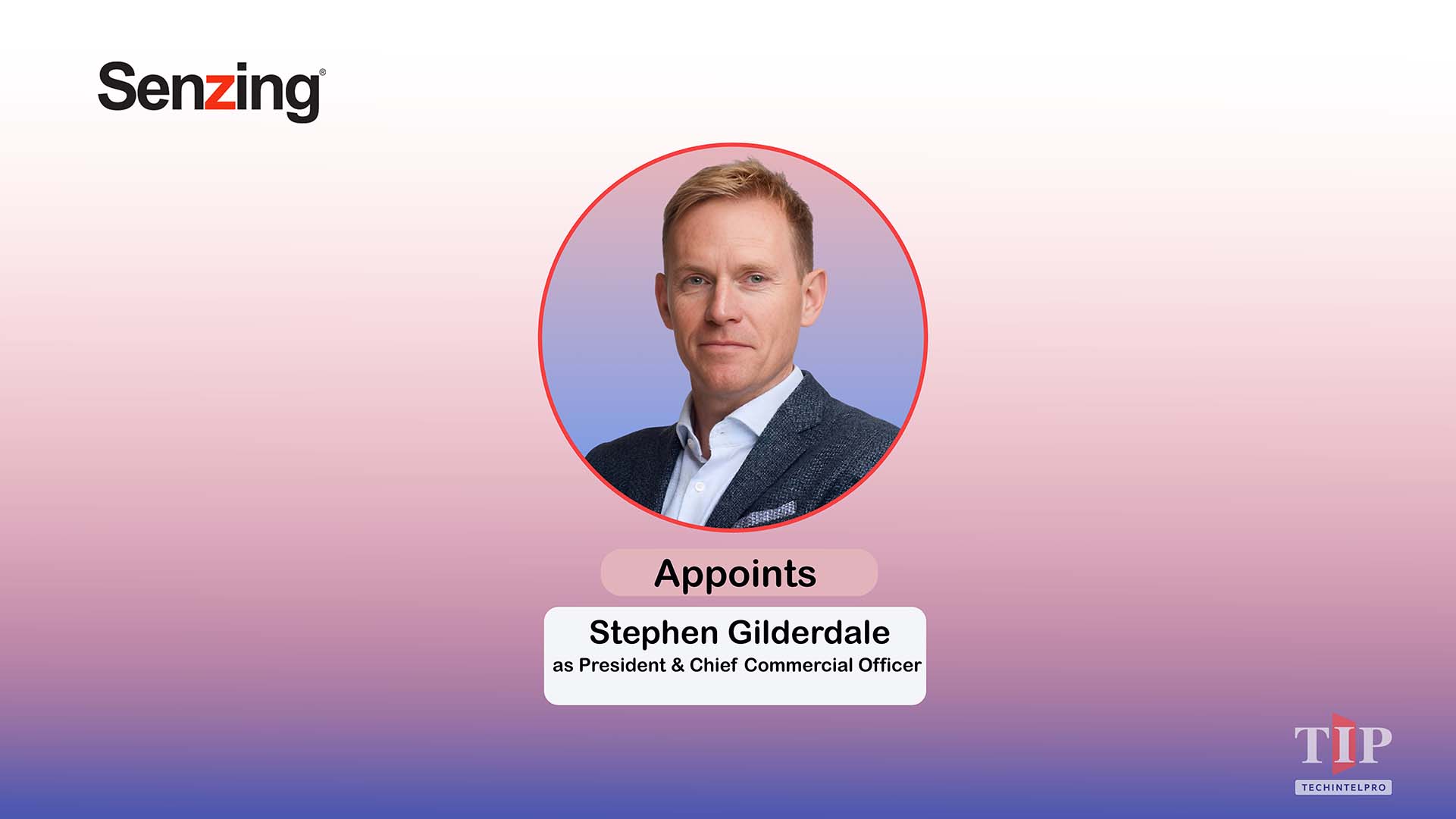 Stephen Gilderdale Joins Senzing as President & Chief Commercial Officer