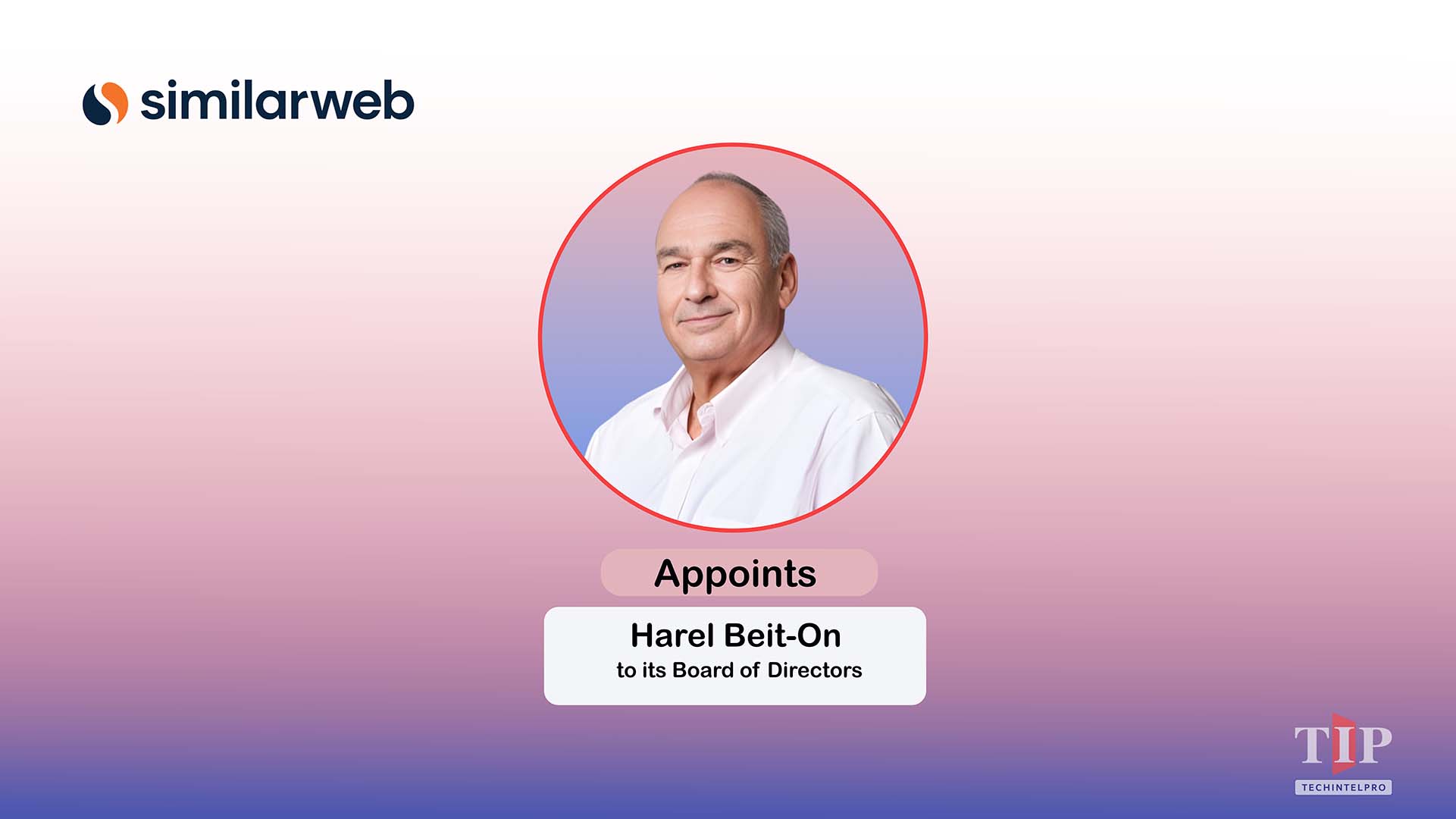 Similarweb Appoints Harel Beit-On as Chairman of the Board