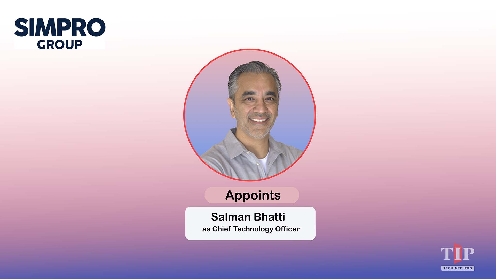 Simpro Group Appoints Salman Bhatti as Chief Technology Officer
