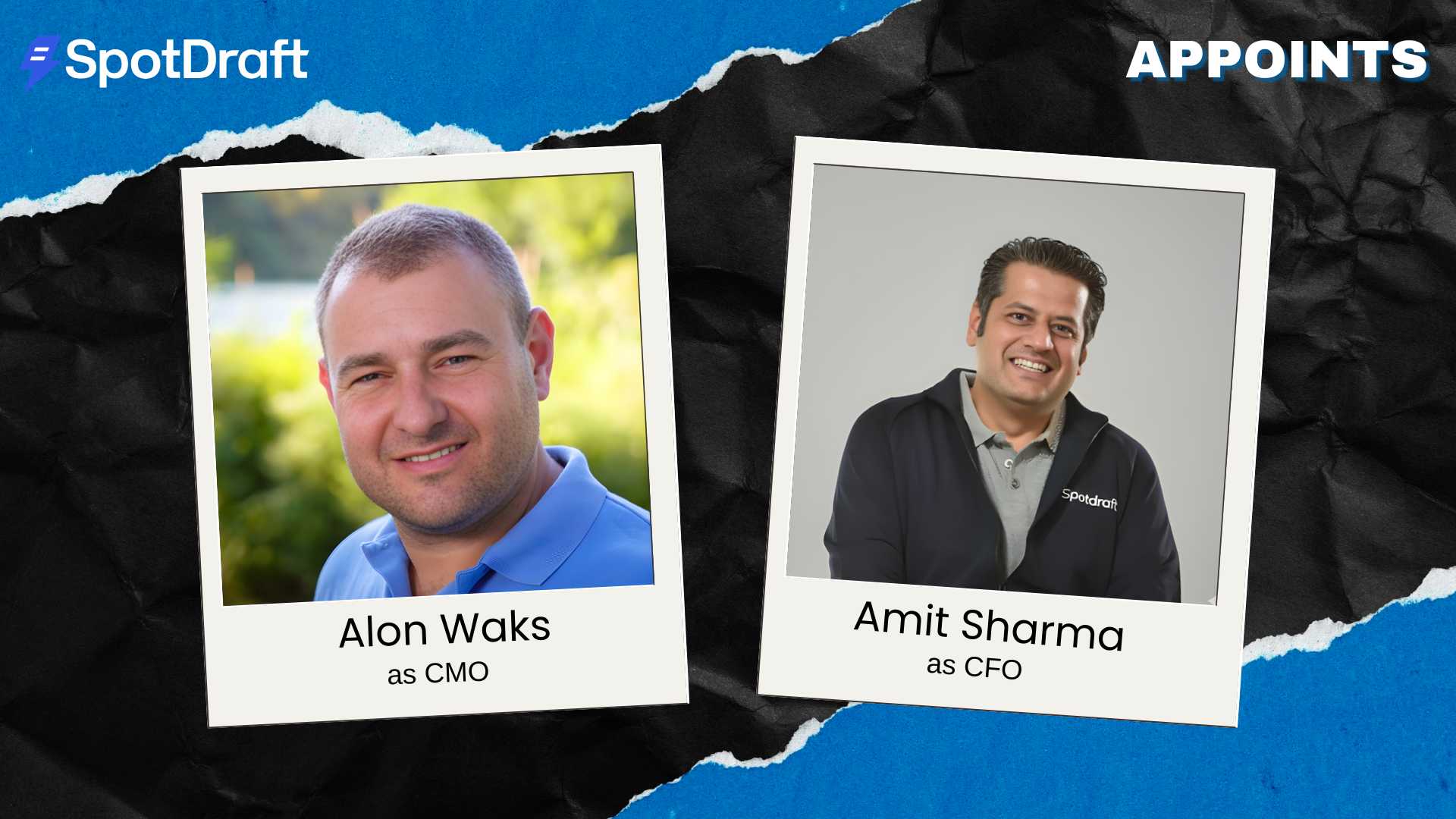 SpotDraft Appoints New CMO and CFO to Scale AI-Powered CLM Platform