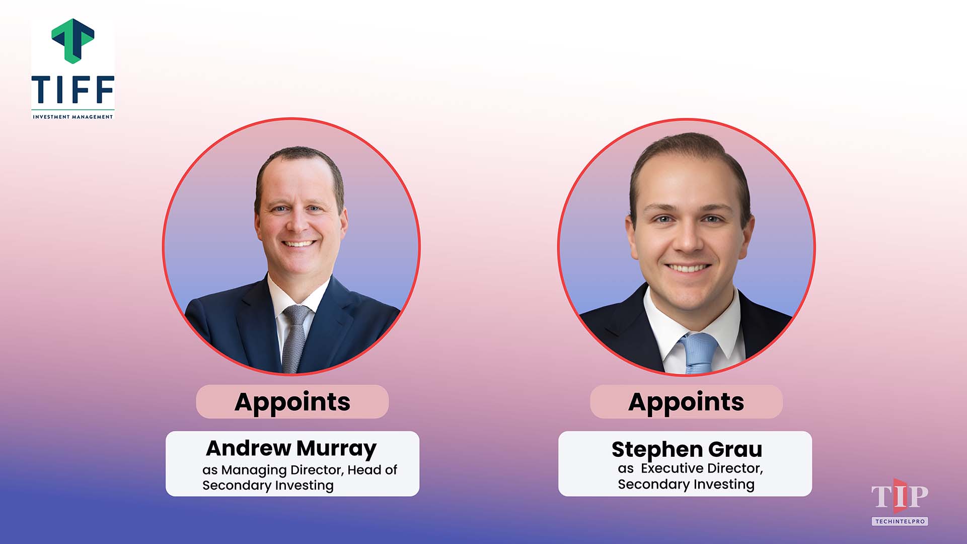 TIFF Expands Secondaries Team to Strengthen Alternatives Platform