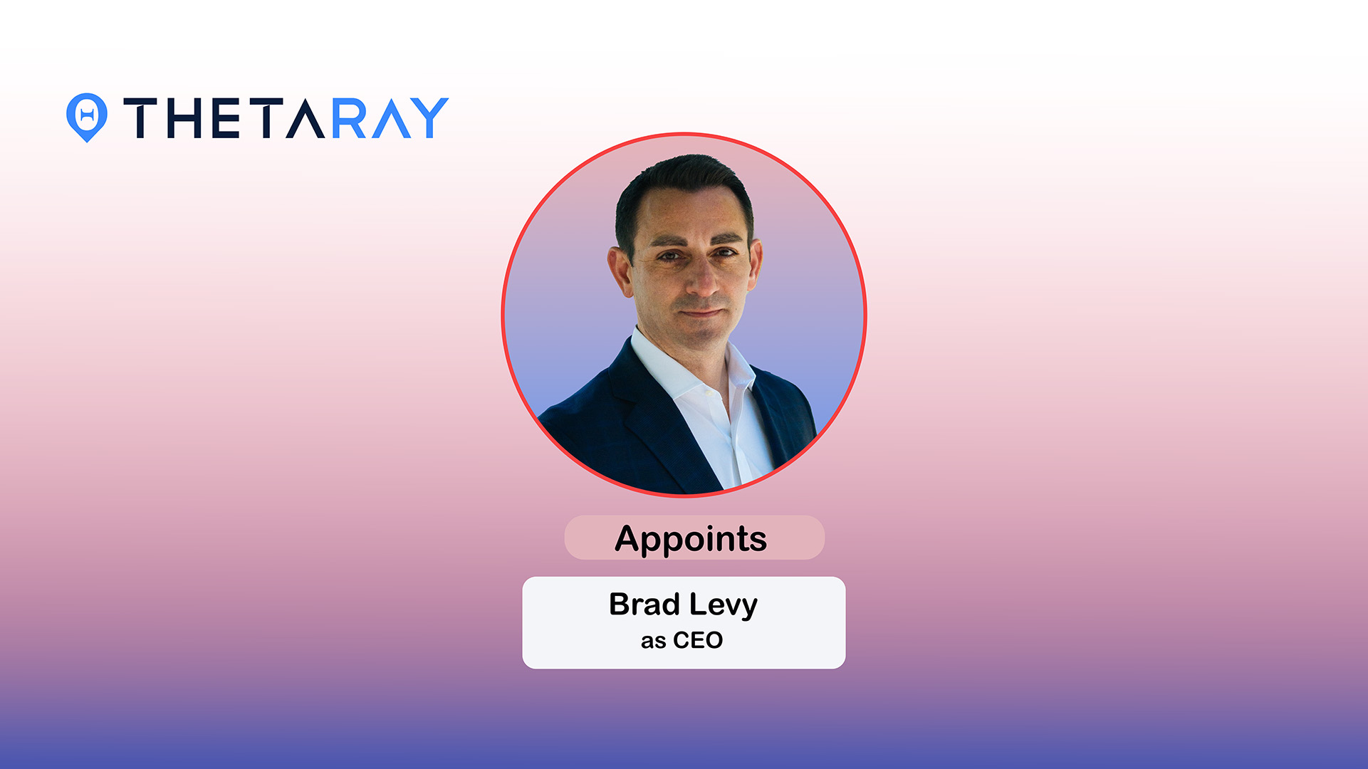 ThetaRay Names Brad Levy as CEO for AI Compliance Growth