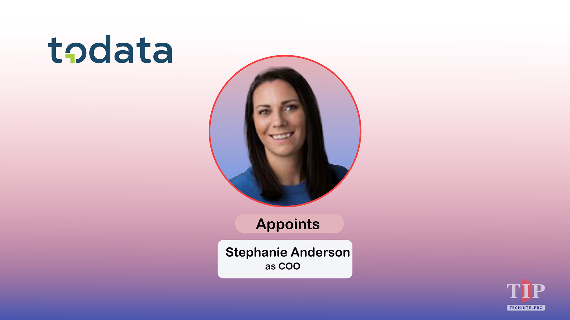 Todata Analytics Appoints Stephanie Anderson as COO
