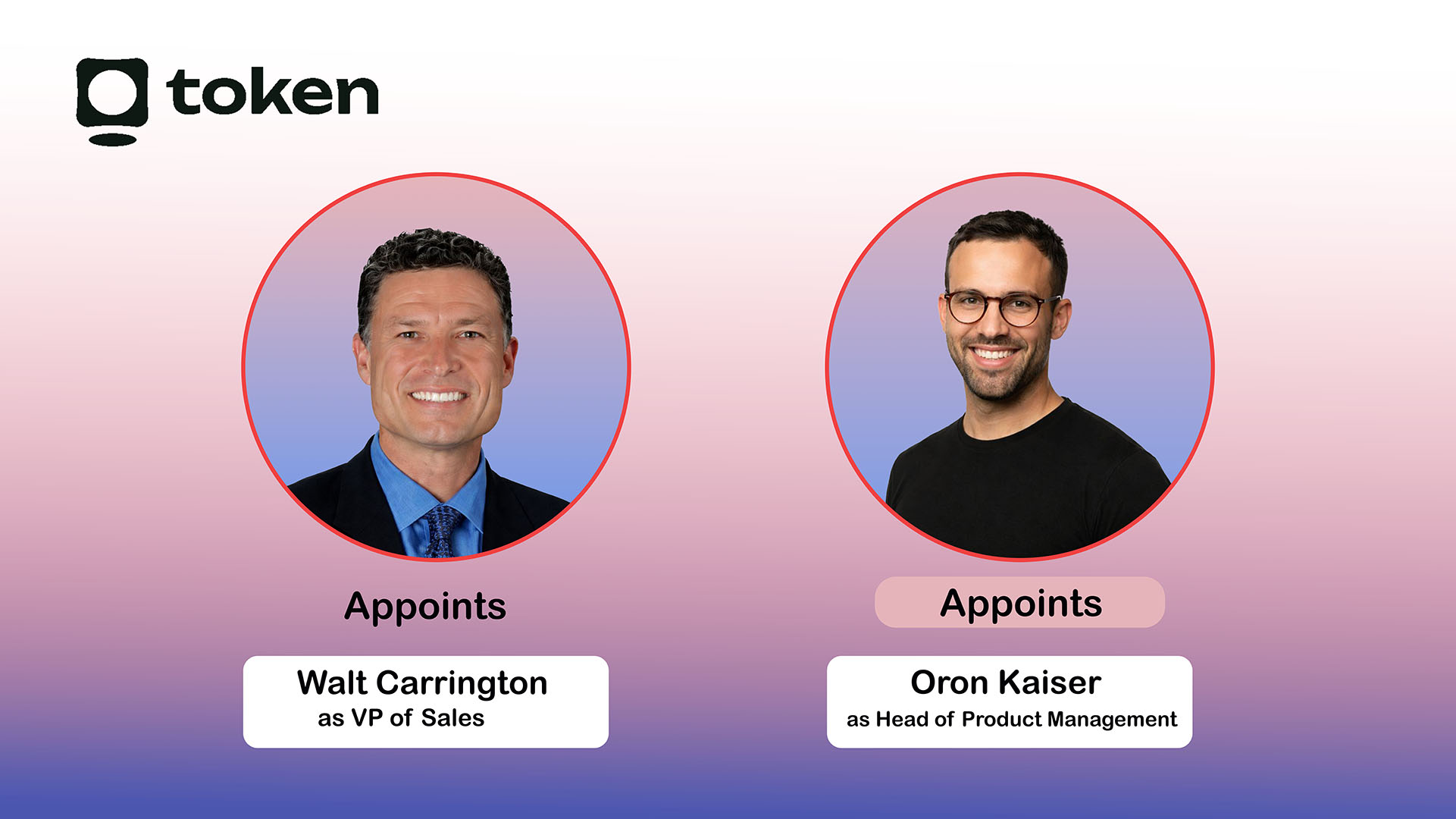 Token Security Appoints VP Sales and Head of Product