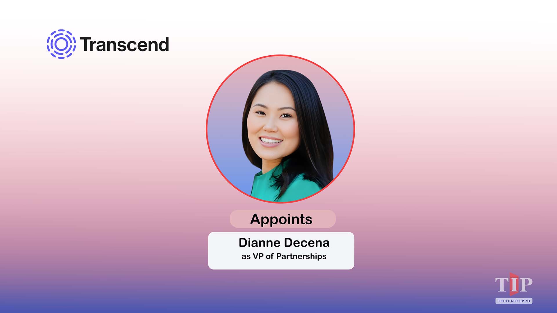 Transcend Welcomes Dianne Decena as Vice President of Partnerships