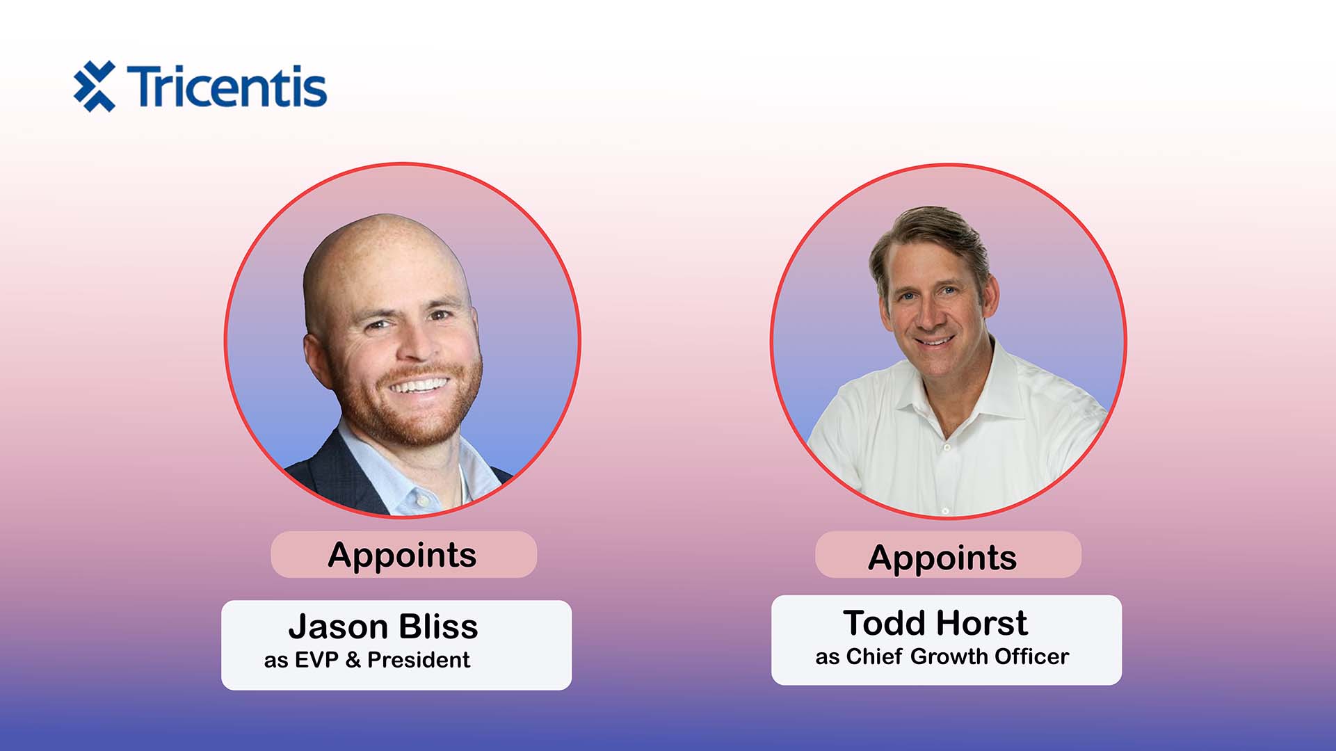 Tricentis Appoints Jason Bliss & Todd Horst to Accelerate Growth 