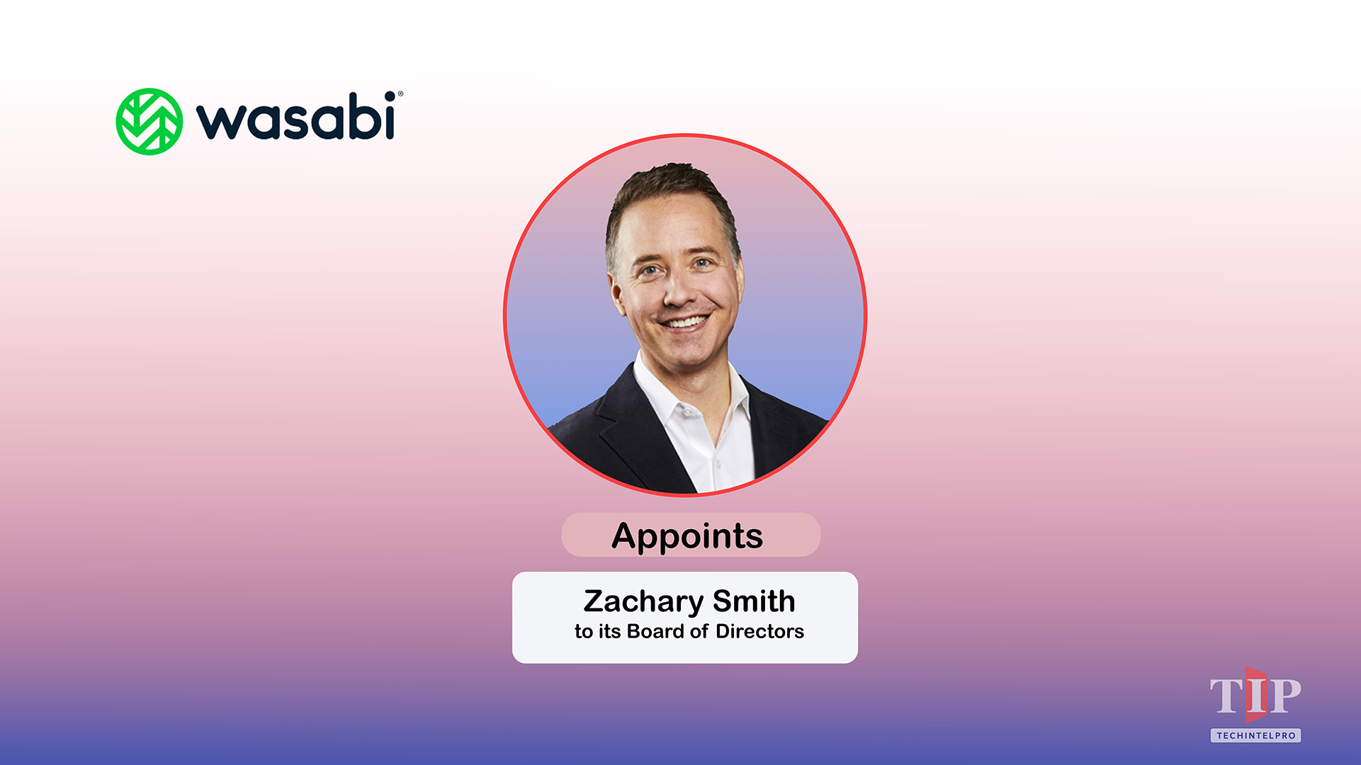 Wasabi Appoints Zachary Smith to Board of Directors