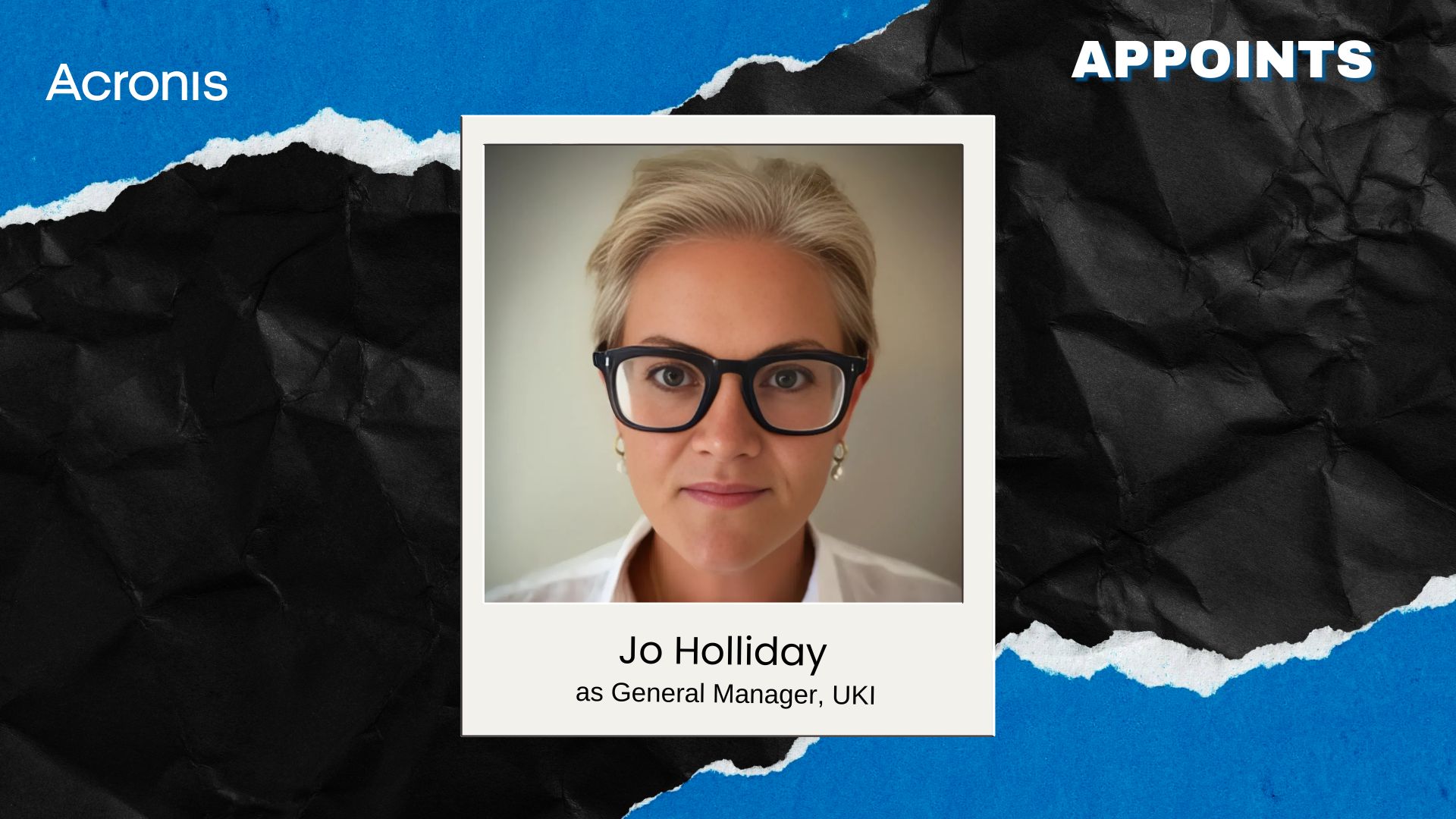 Acronis Appoints Jo Holliday as General Manager for UK and Ireland