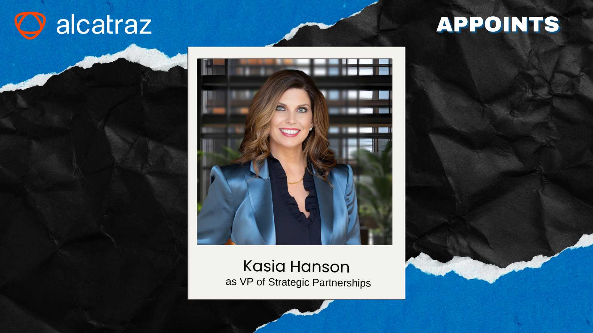 Alcatraz Appoints Kasia Hanson as VP of Strategic Partnerships