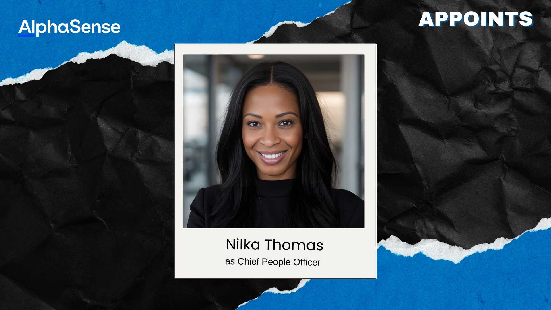 AlphaSense Hires Nilka Thomas as Chief People Officer