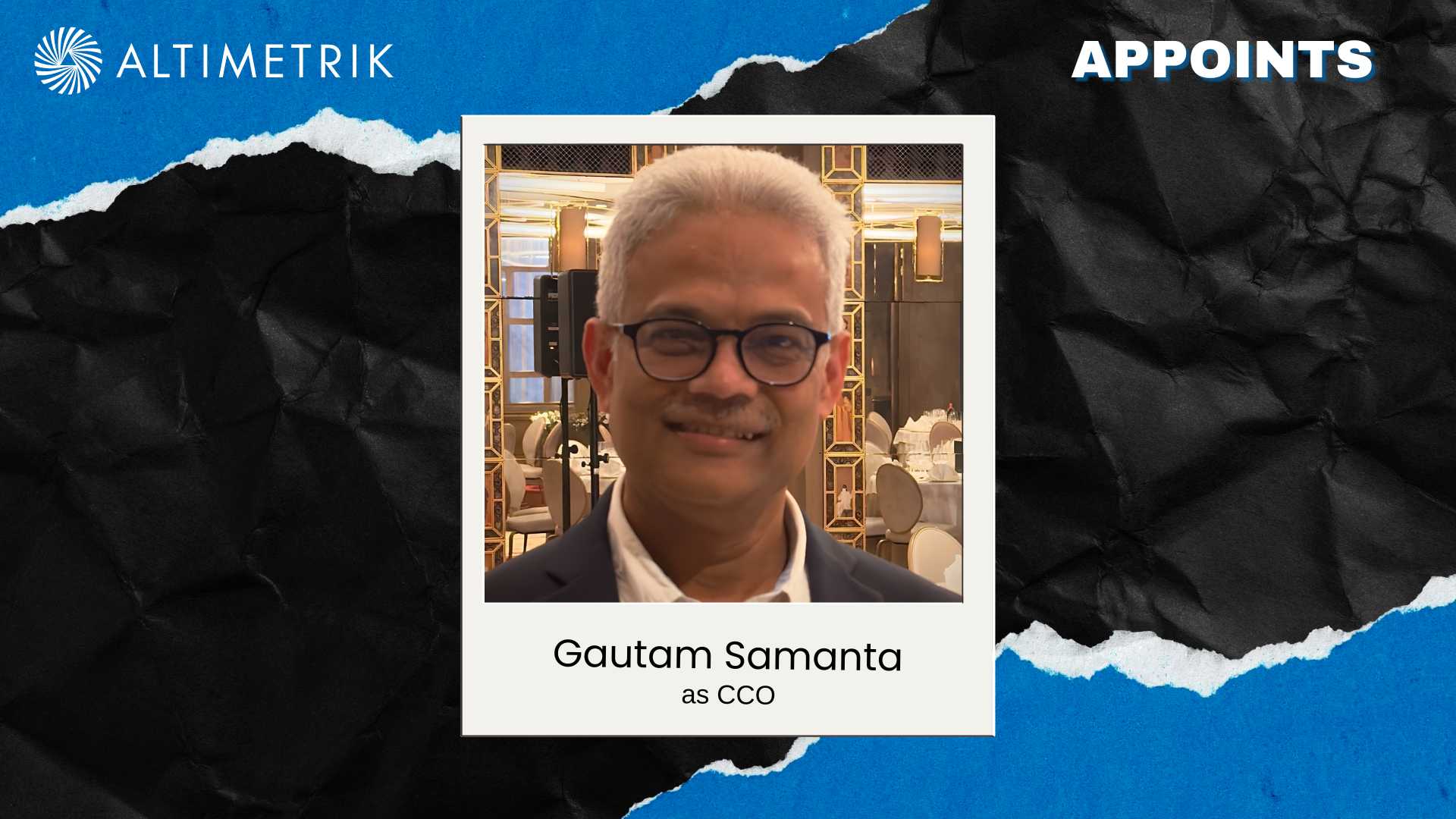 Altimetrik Names Gautam Samanta as Chief Commercial Officer