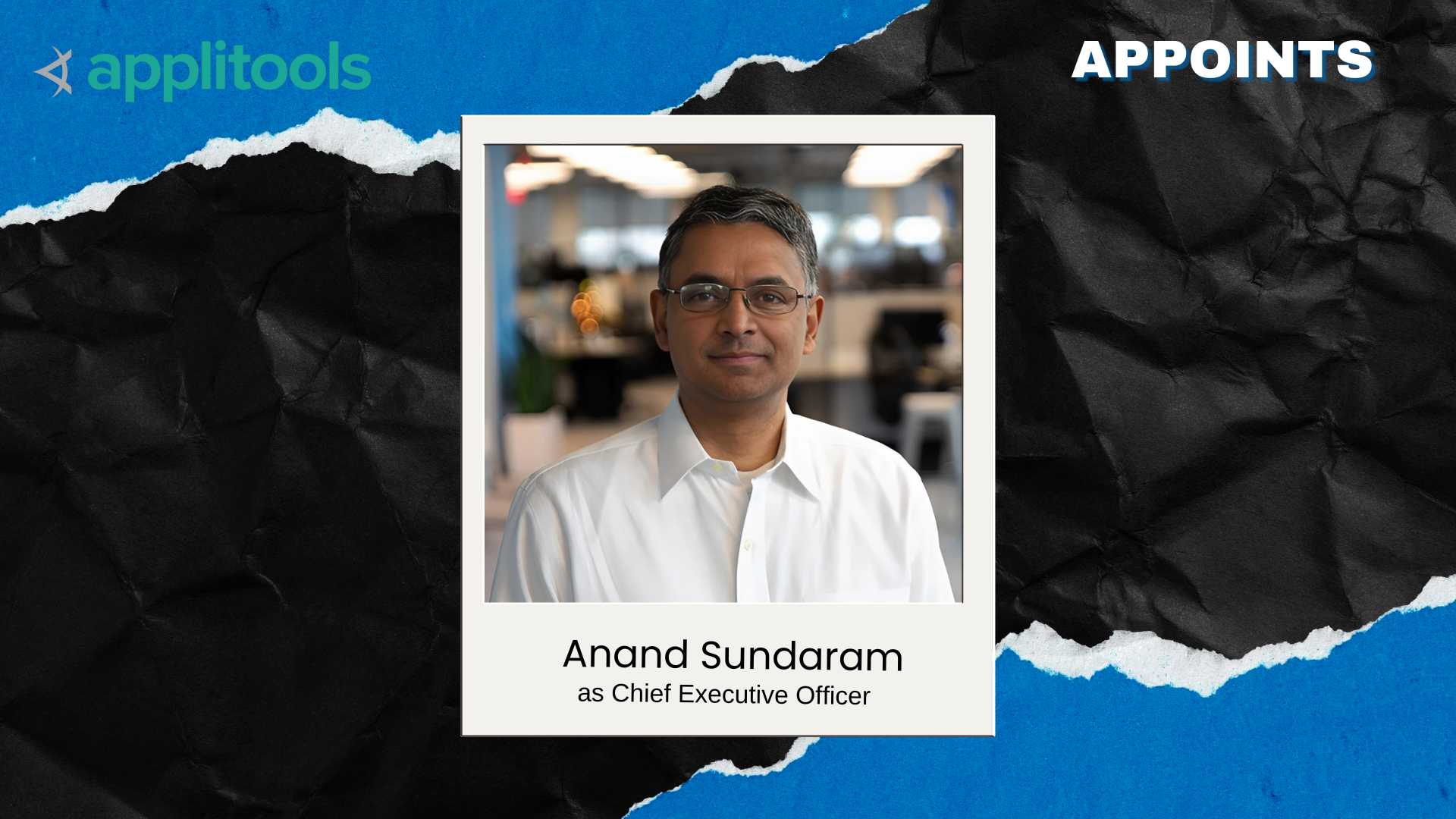 Applitools Appoints Anand Sundaram as New CEO