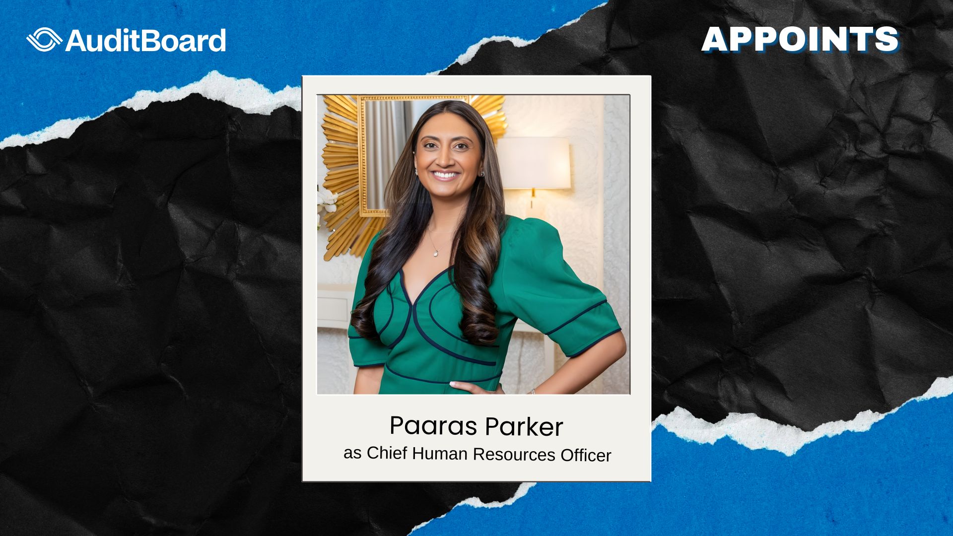 AuditBoard Appoints Paaras Parker as Chief HR Officer