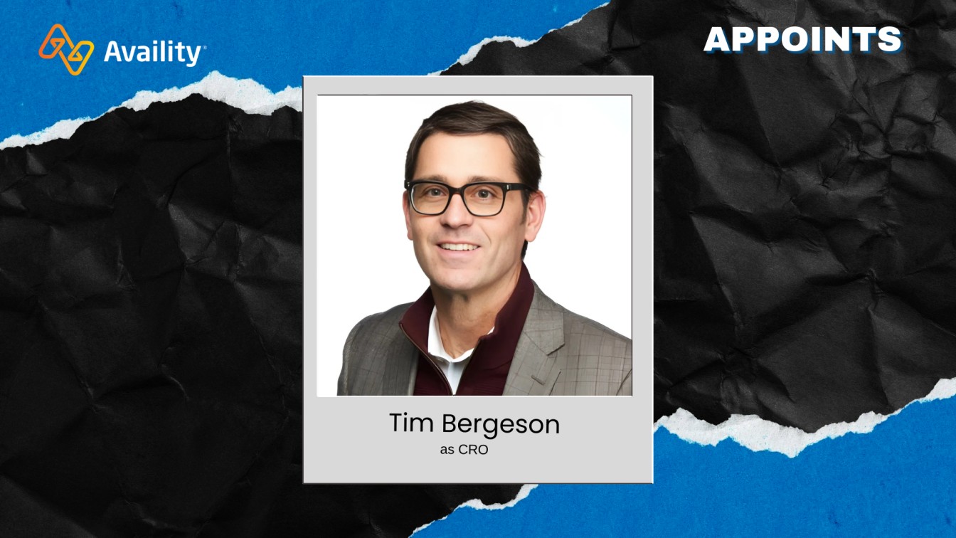 Availity Names Tim Bergeson CRO to Lead Revenue Growth