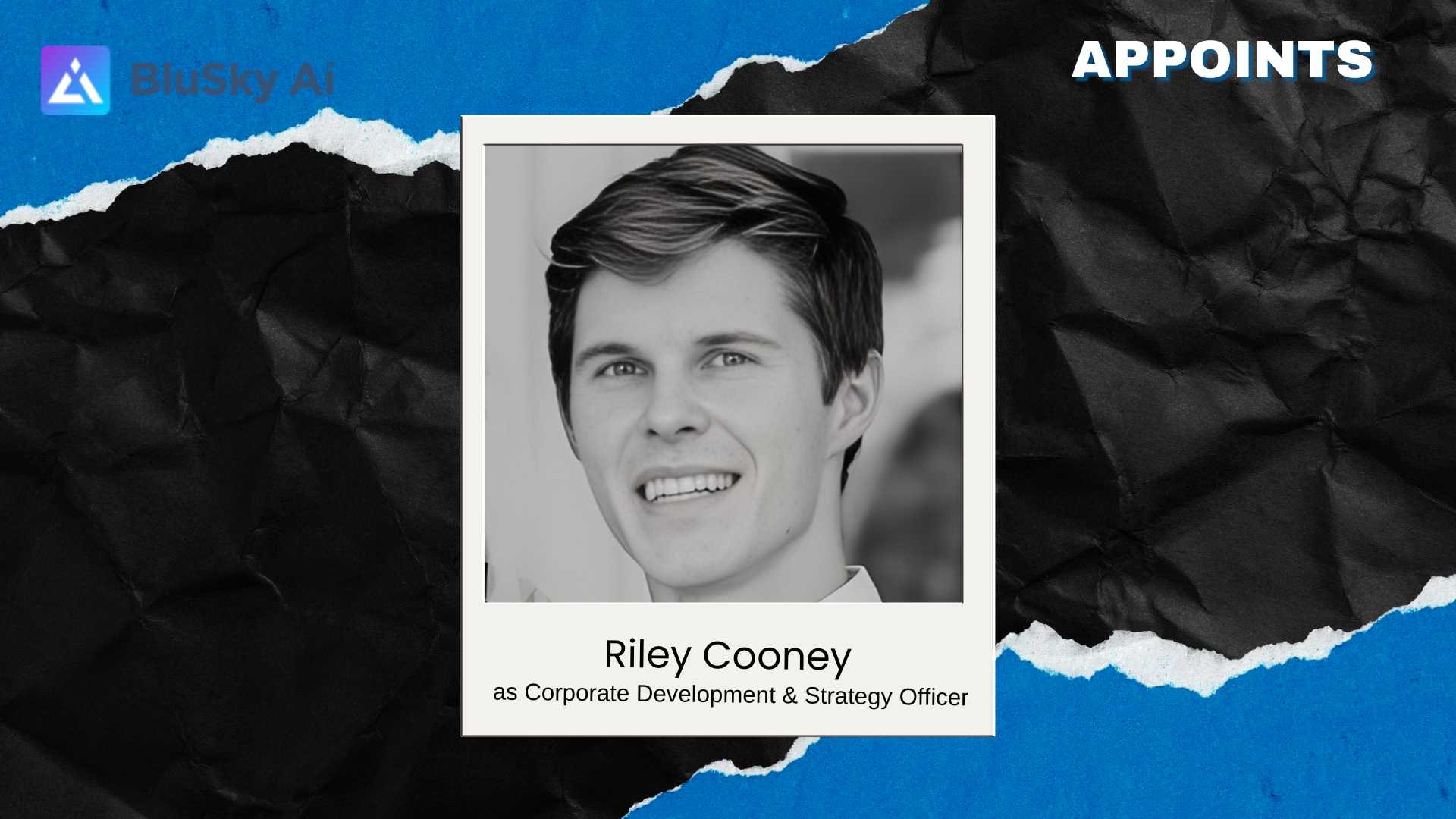 BluSky AI Appoints Riley Cooney as Corporate Development Officer