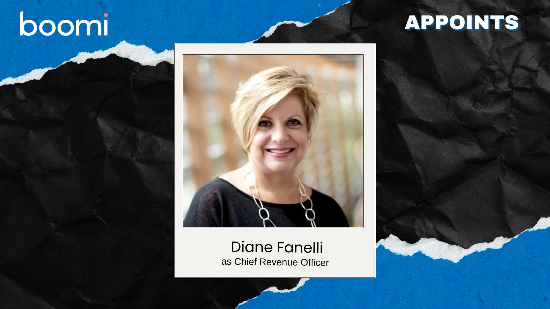 Boomi Names Diane Fanelli as Chief Revenue Officer