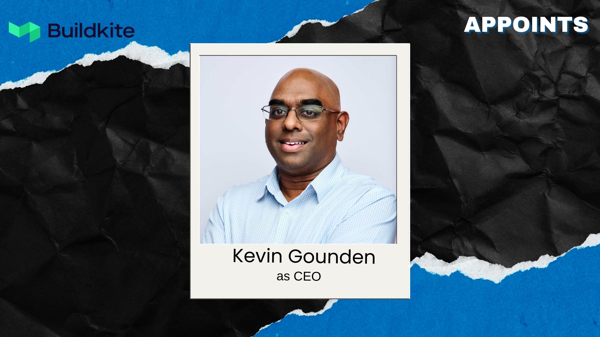 Buildkite Names Kevin Gounden CEO to Accelerate AI-Driven DevOps