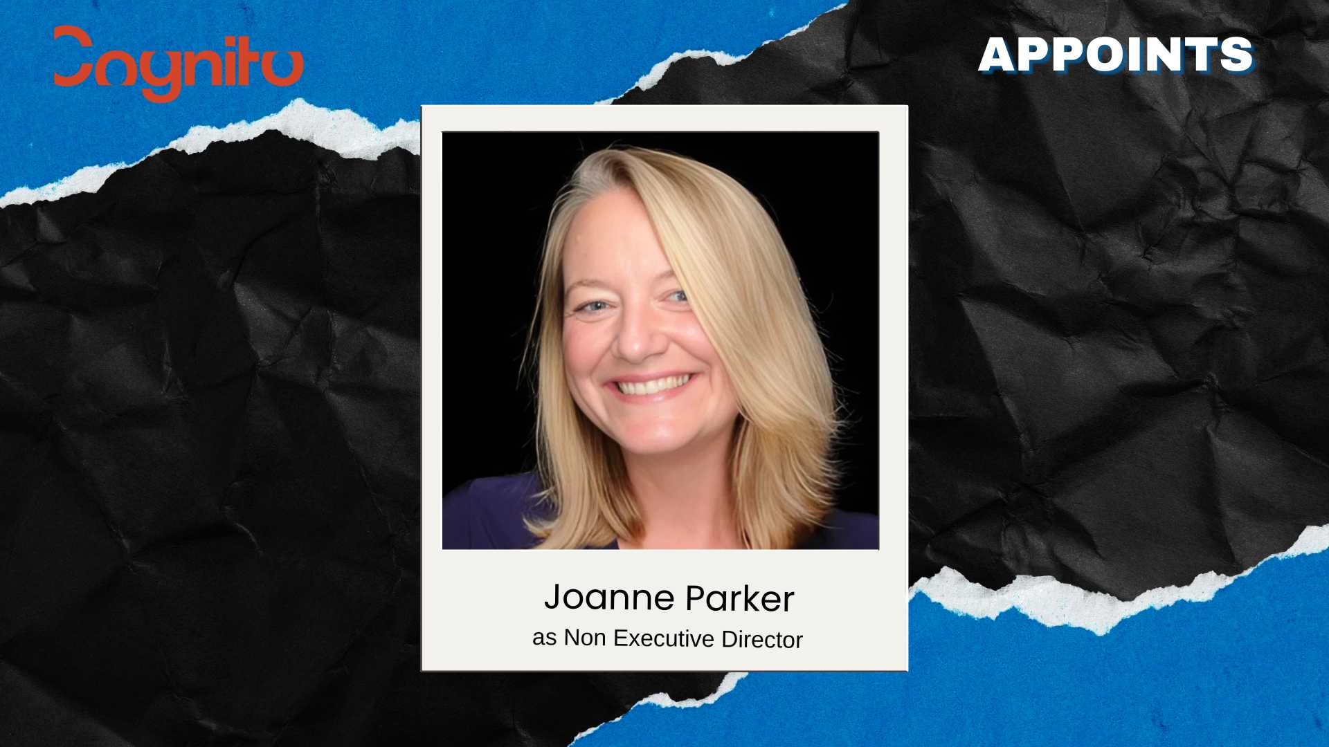 Cognito appoints Joanne Parker as Non-Executive Director