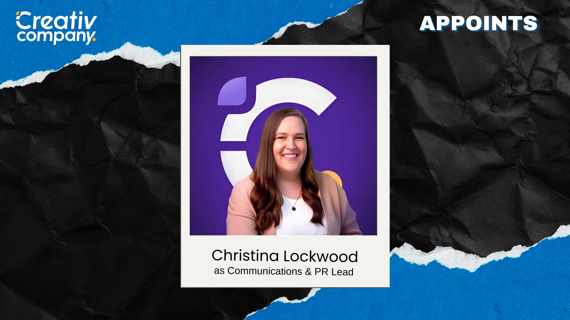 Creativ Company Names Christina Lockwood Comms Lead