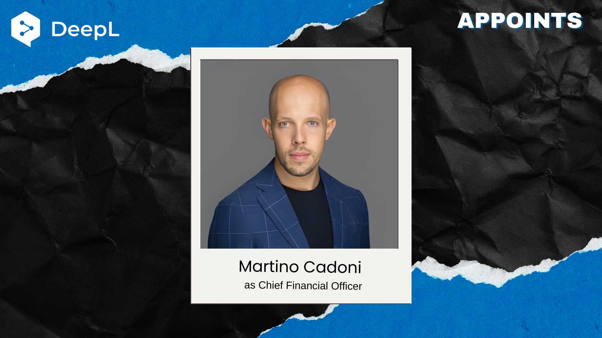 DeepL Appoints Martino Cadoni as New Chief Financial Officer
