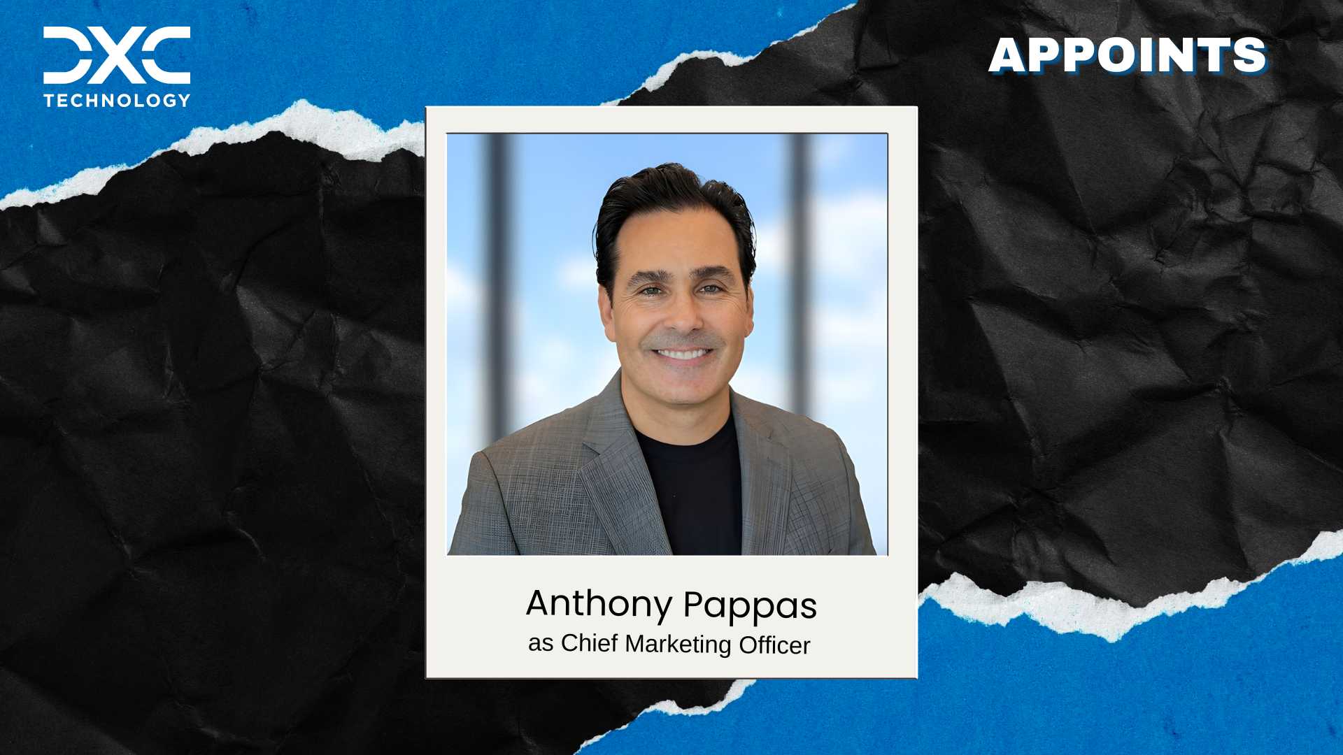 DXC Technology Appoints Anthony Pappas as Chief Marketing Officer