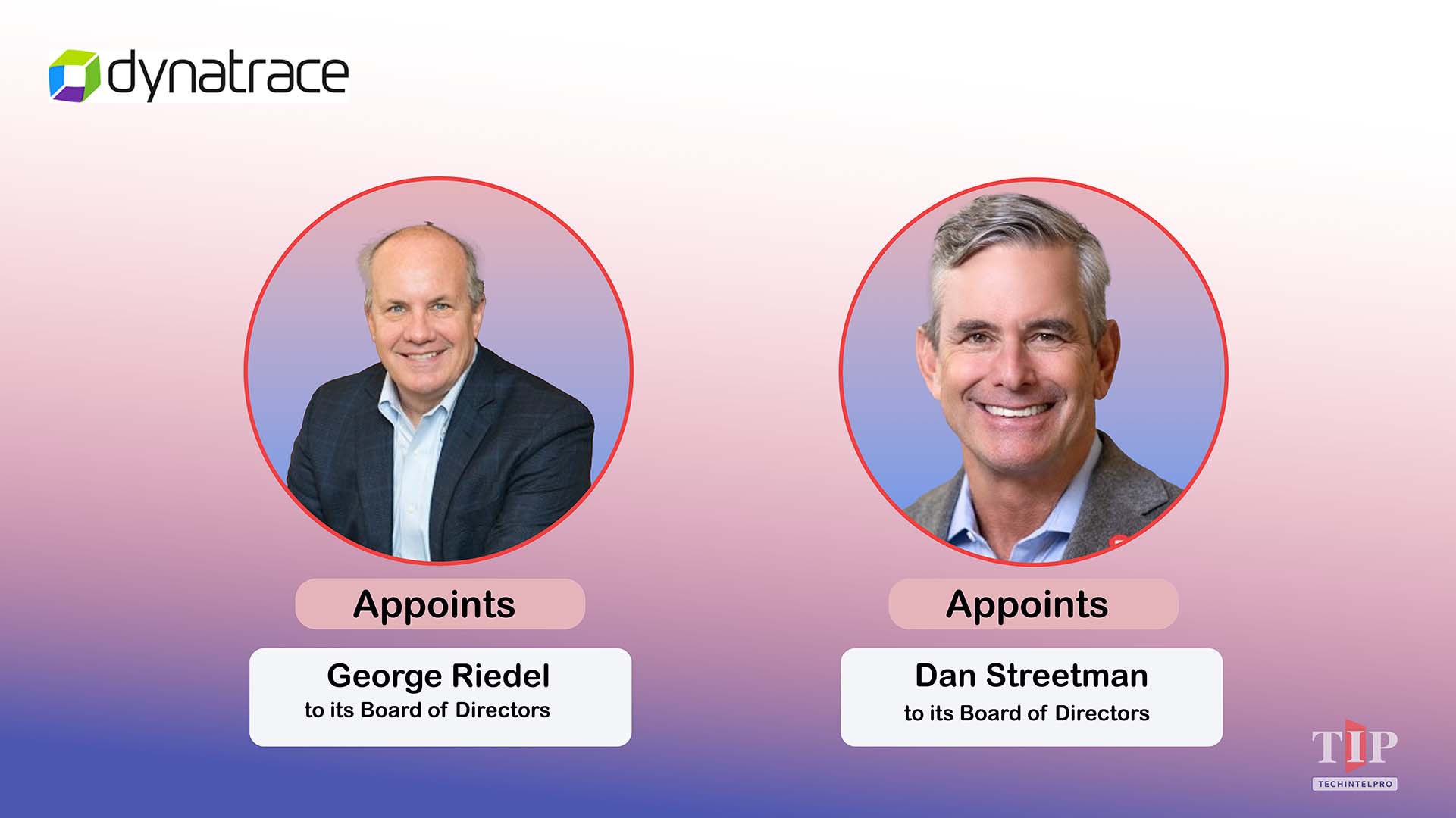 Dynatrace Appoints George Riedel and Dan Streetman to Board of Directors