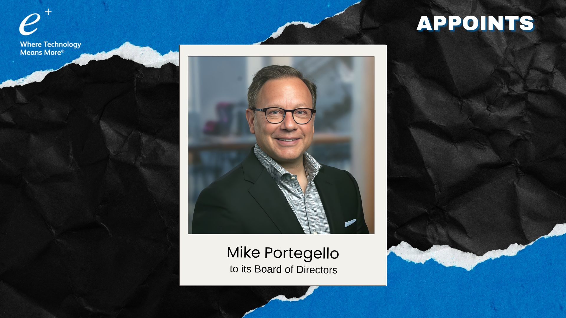 ePlus Appoints Mike Portegello to Board of Directors