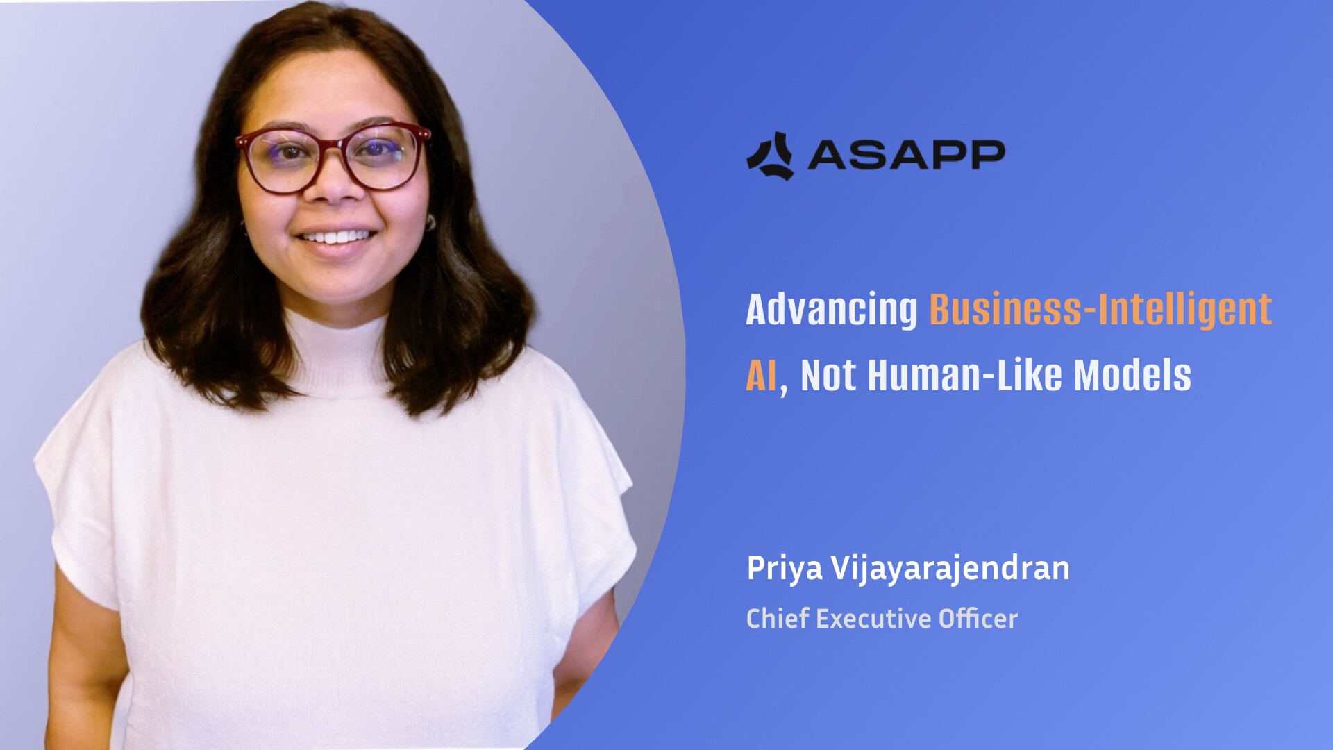 Inside Priya Vijayarajendran’s AI Playbook: Efficiency with Empathy at Enterprise Scale