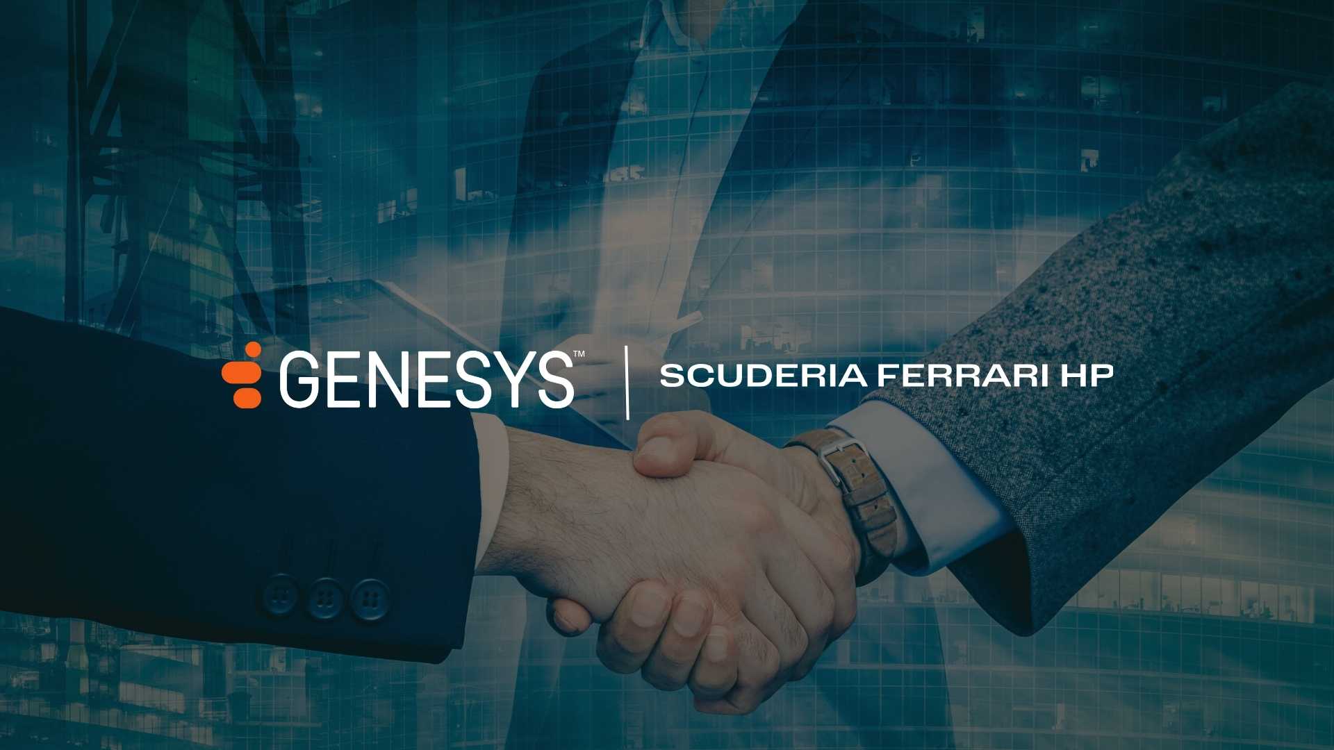 Genesys Renews Partnership with Scuderia Ferrari HP to Elevate Customer Experience