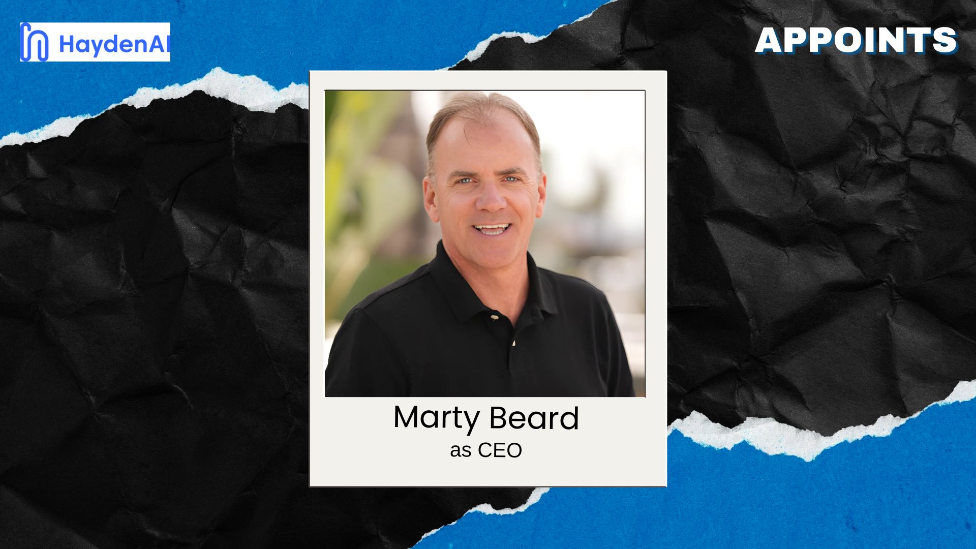 Hayden AI Names Marty Beard as New CEO and Board Member