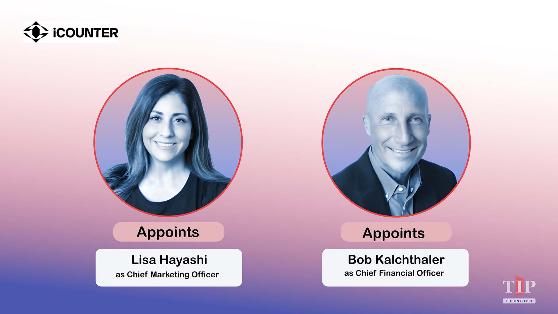 iCOUNTER Strengthens Executive Team with CMO and CFO