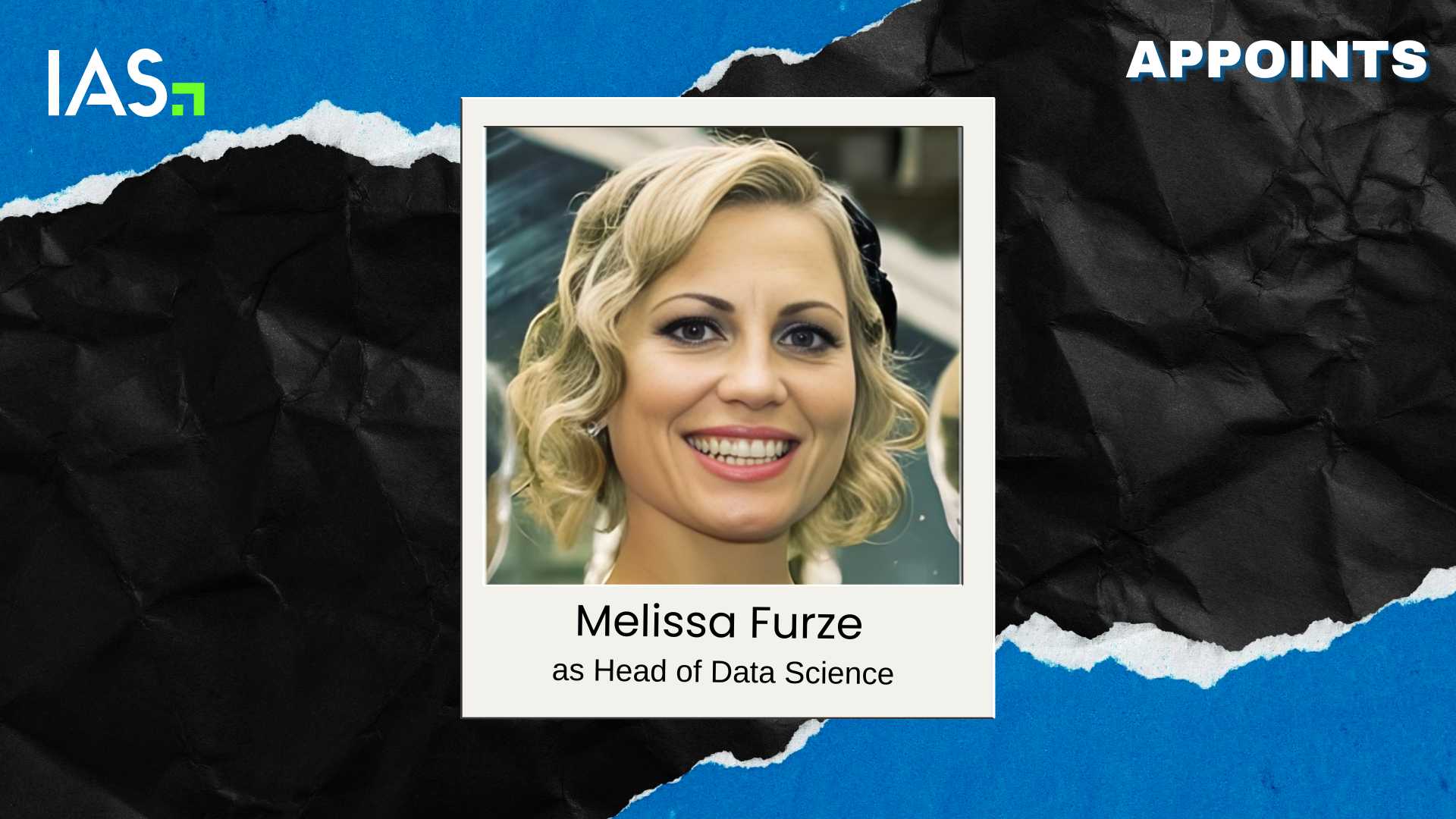 IAS Appoints Melissa Furze as Head of Data Science