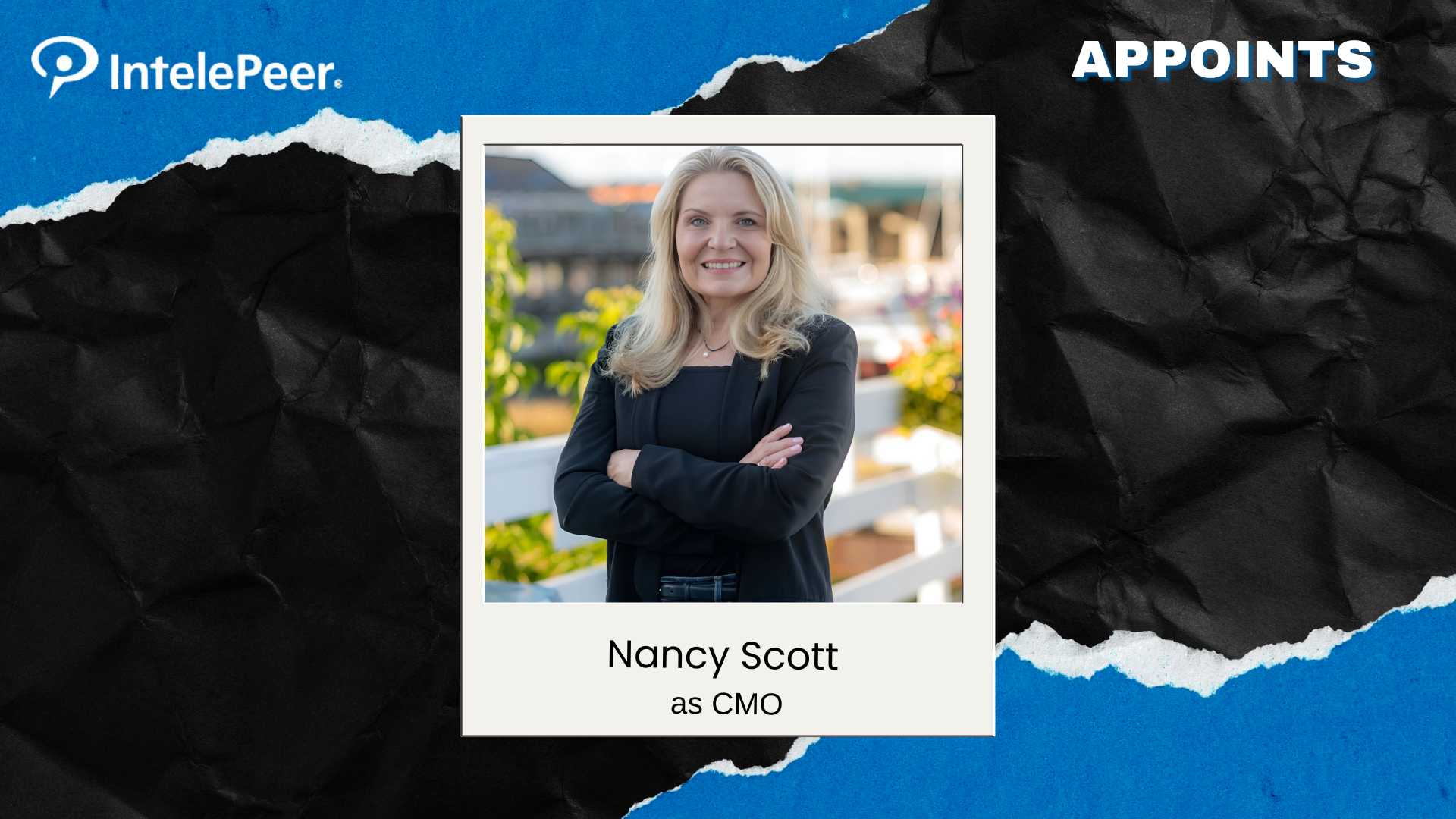 IntelePeer Names Nancy Scott Chief Marketing Officer
