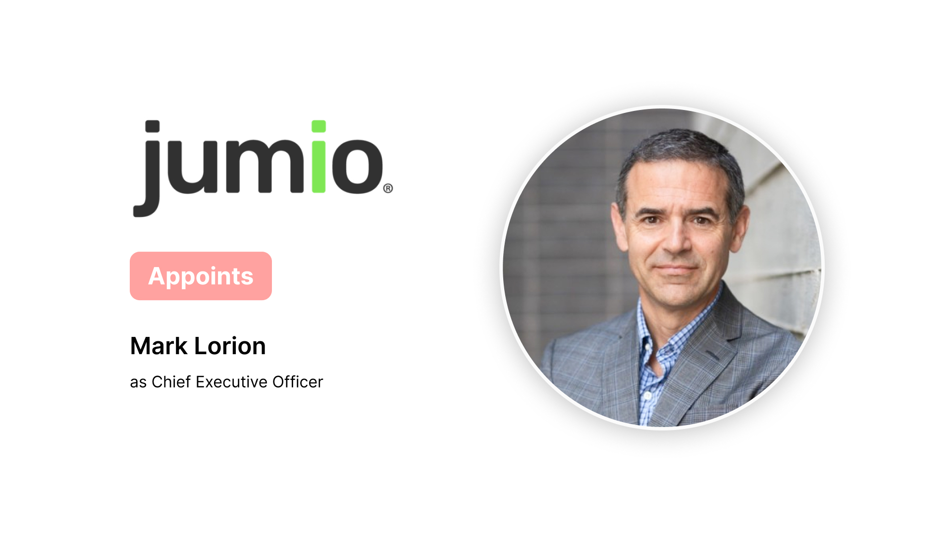 Jumio Appoints Mark Lorion as Chief Executive Officer